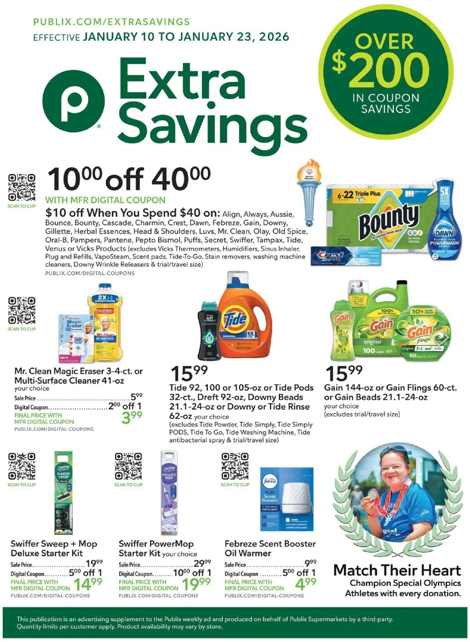 publix - Publix Extra Savings - 01/10 - 01/23 2026
