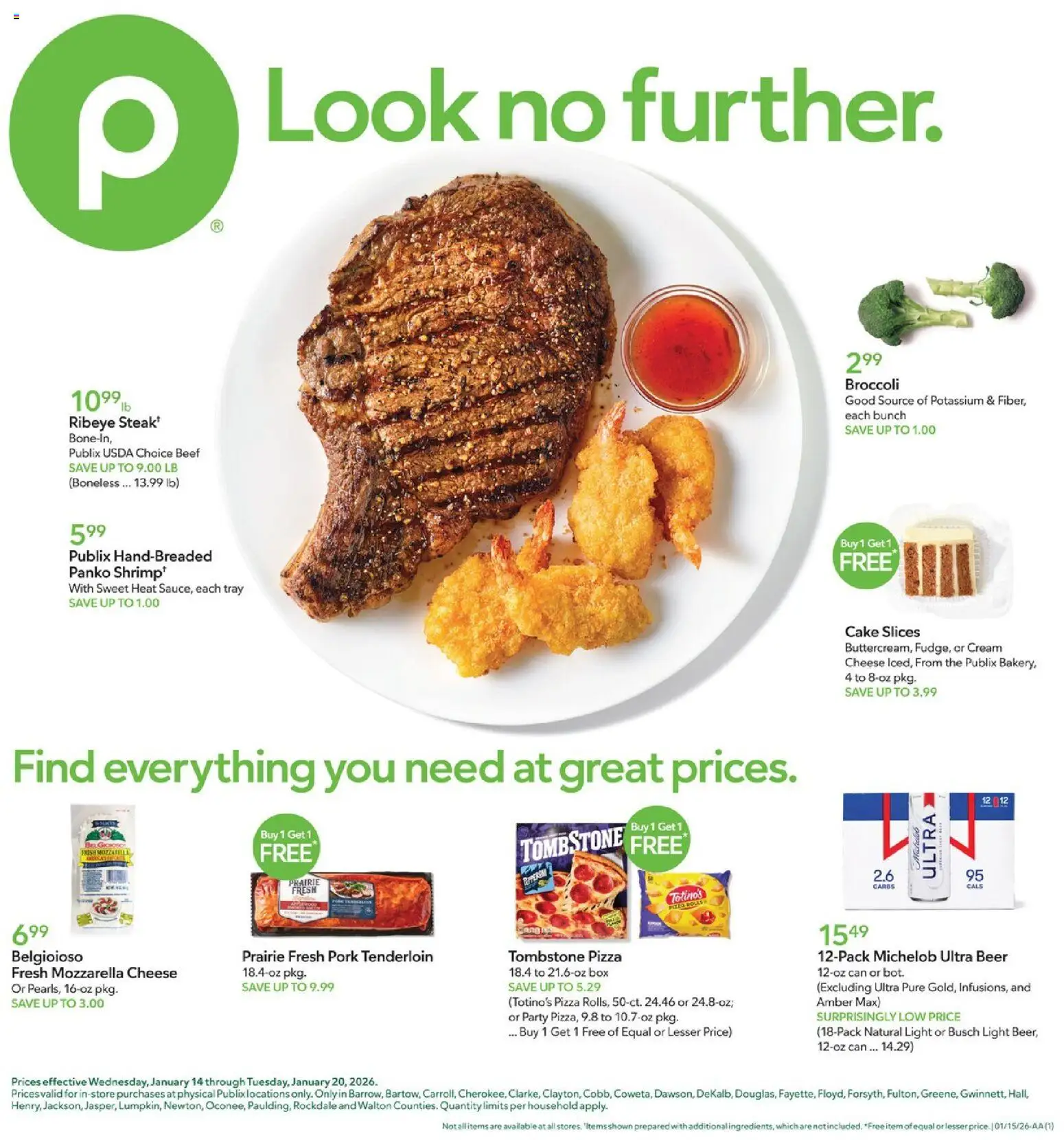 publix - Publix Weekly Ad - 01/14 - 01/20 2026