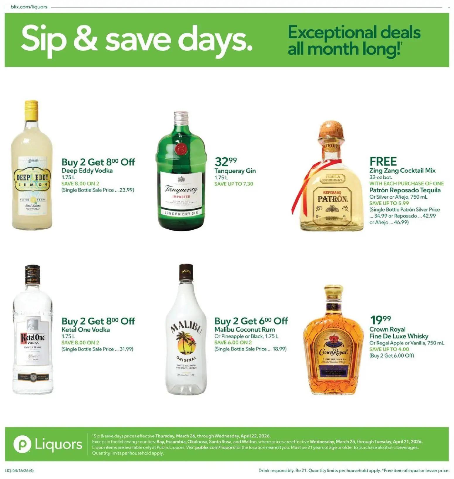 publix - Publix Liquor - 04/16 - 04/22 2026 - page: 4