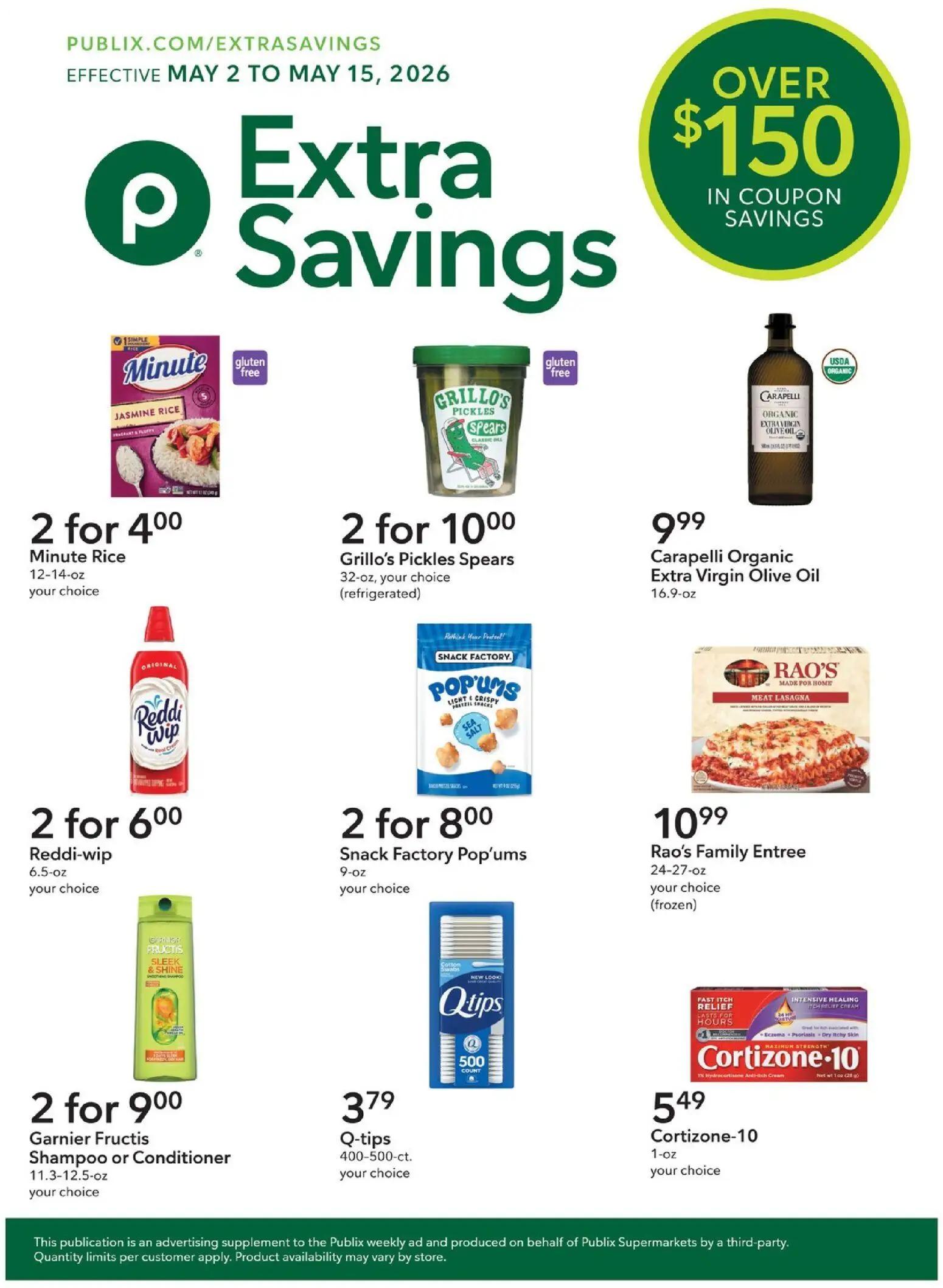 publix - Publix Extra Savings - 05/02 - 05/15 2026 - page: 1