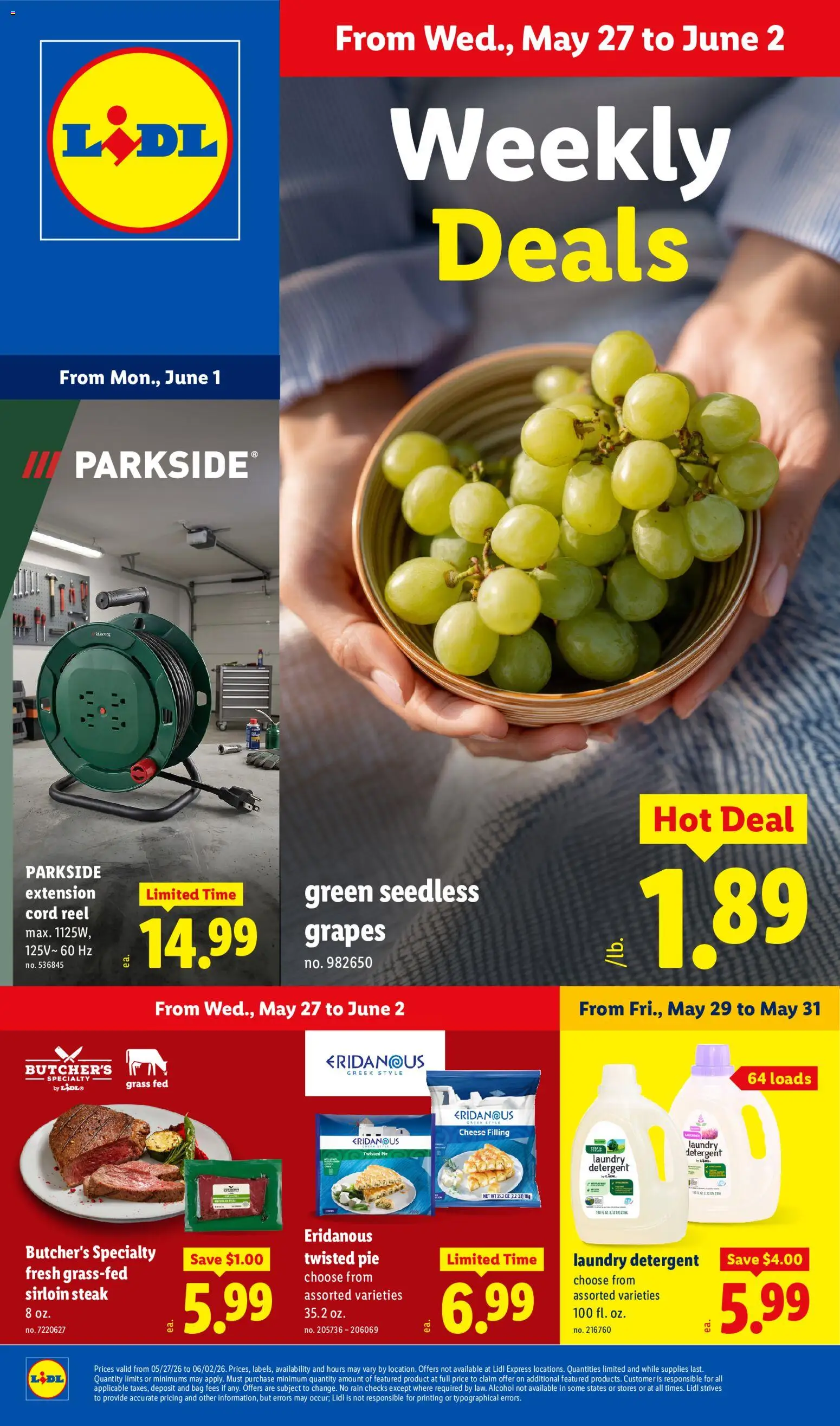 lidl - Lidl Weekly Ad - 05/27 - 06/02 2026 - page: 1