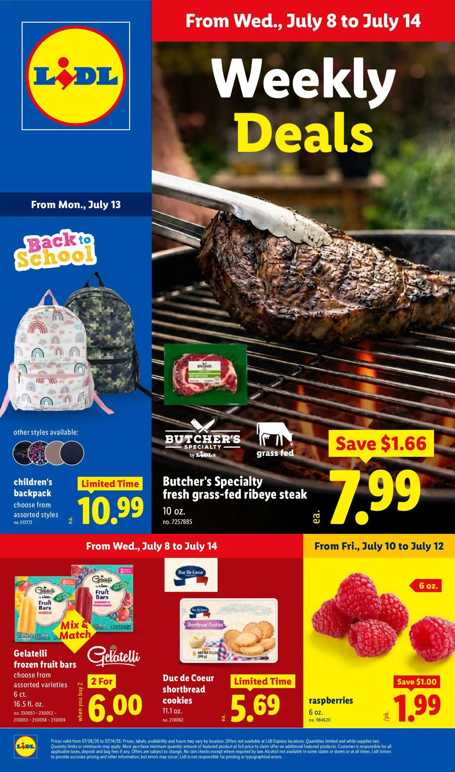 lidl - Lidl Weekly Ad - 07/08 - 07/14 2026
