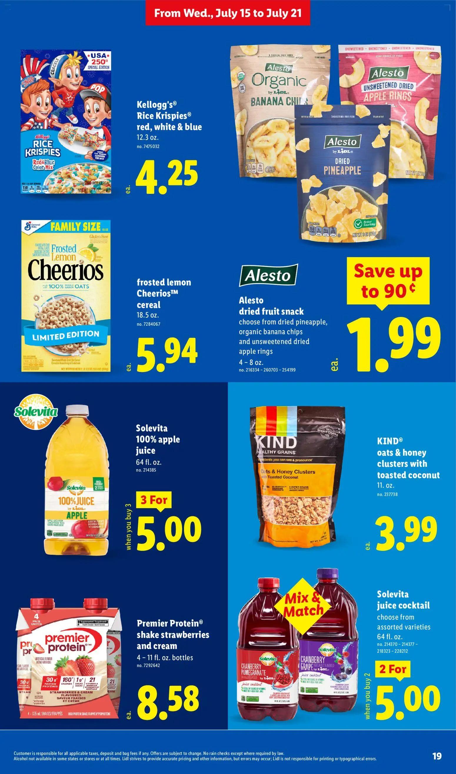 lidl - Lidl Weekly Ad - 07/15 - 07/21 2026 - page: 19