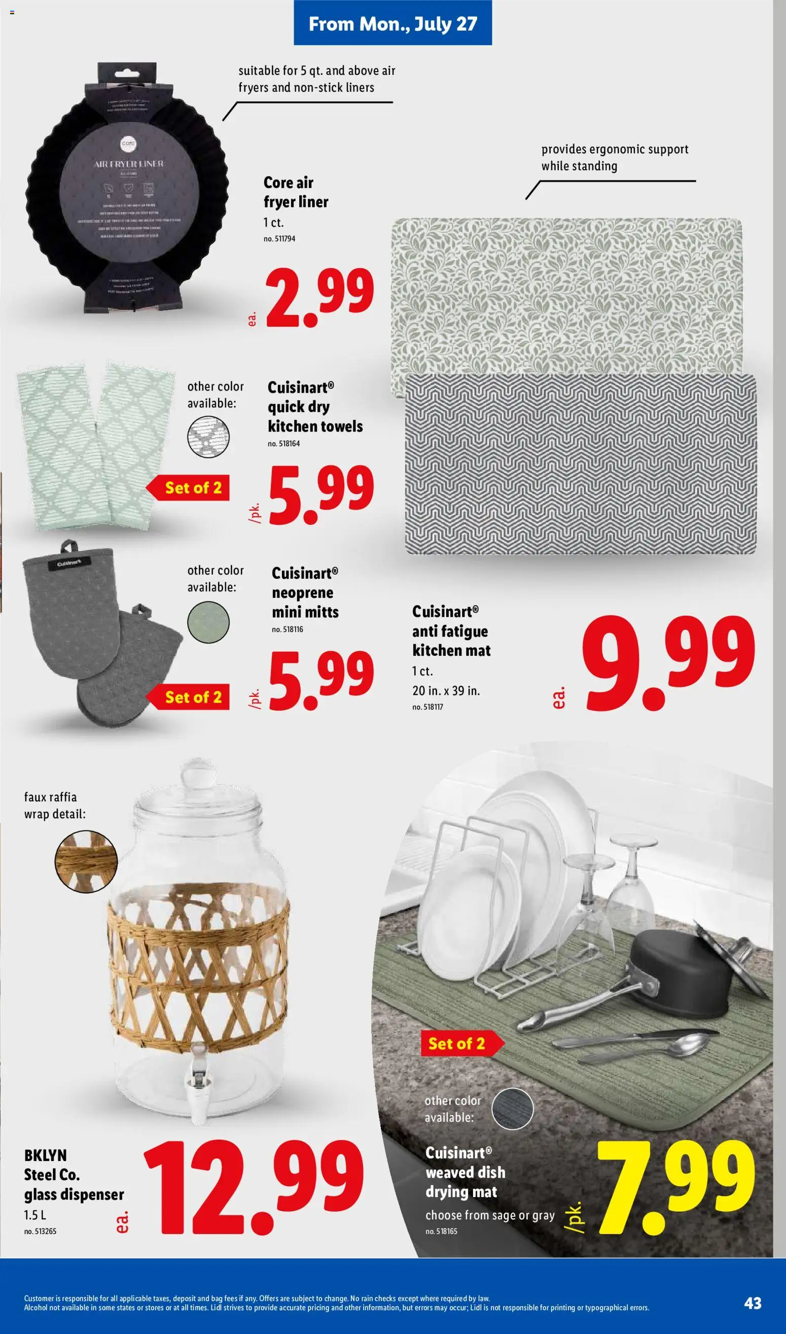 lidl - Lidl Weekly Ad - 07/22 - 07/28 2026 - page: 43