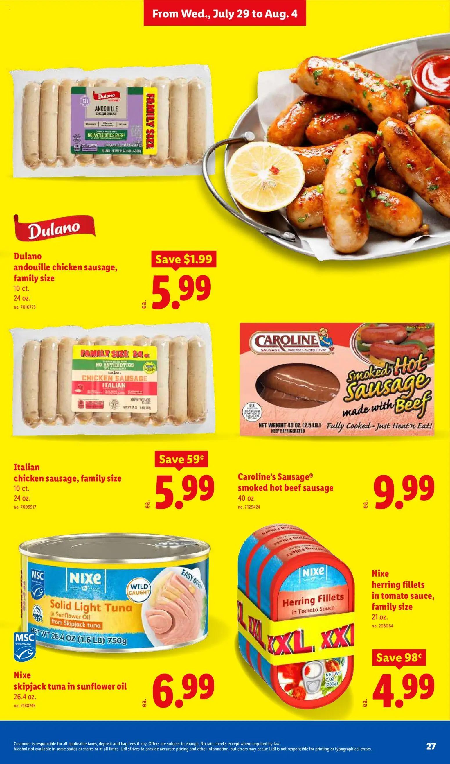 lidl - Lidl Weekly Ad - 07/29 - 08/04 2026 - page: 27