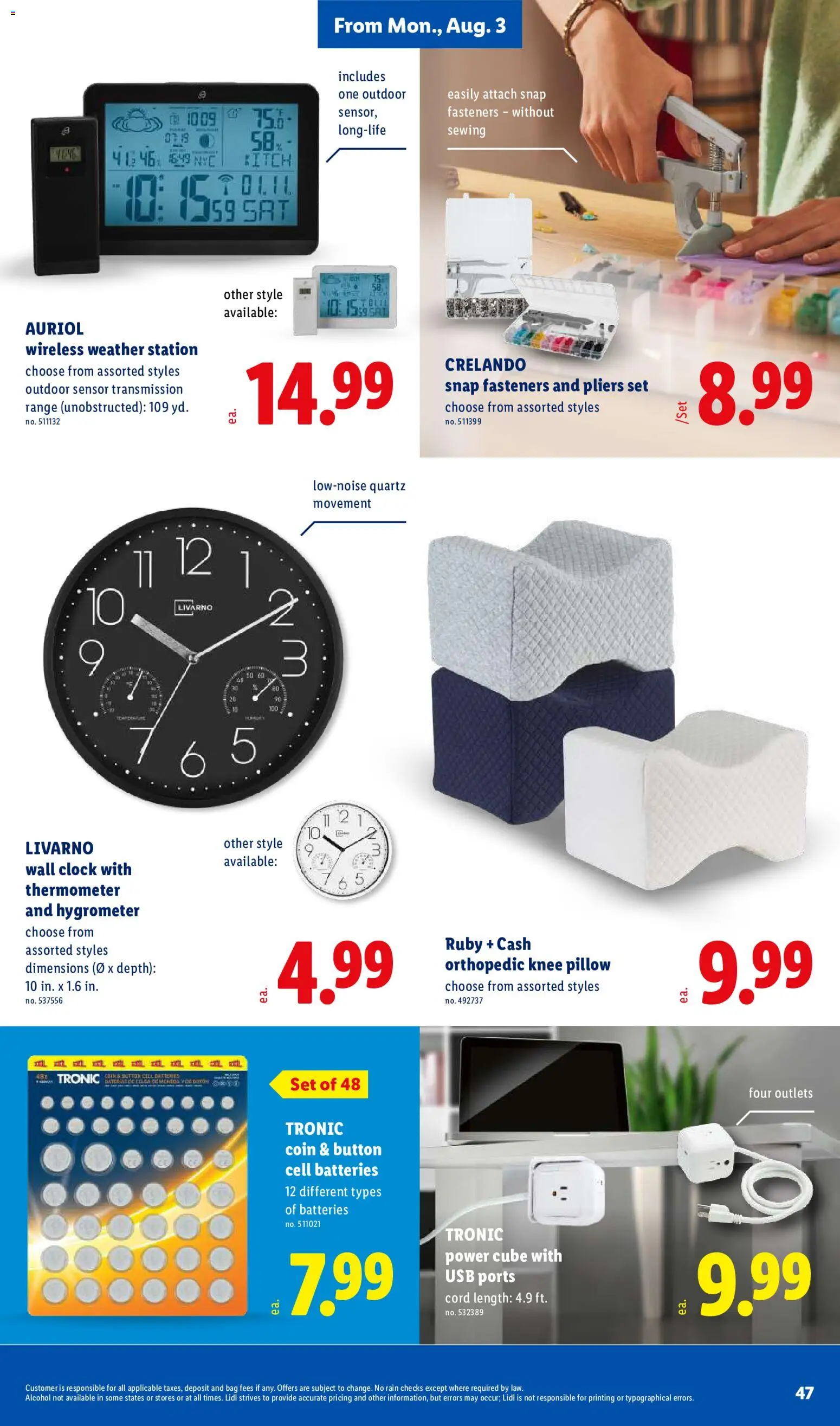 lidl - Lidl Weekly Ad - 07/29 - 08/04 2026 - page: 47