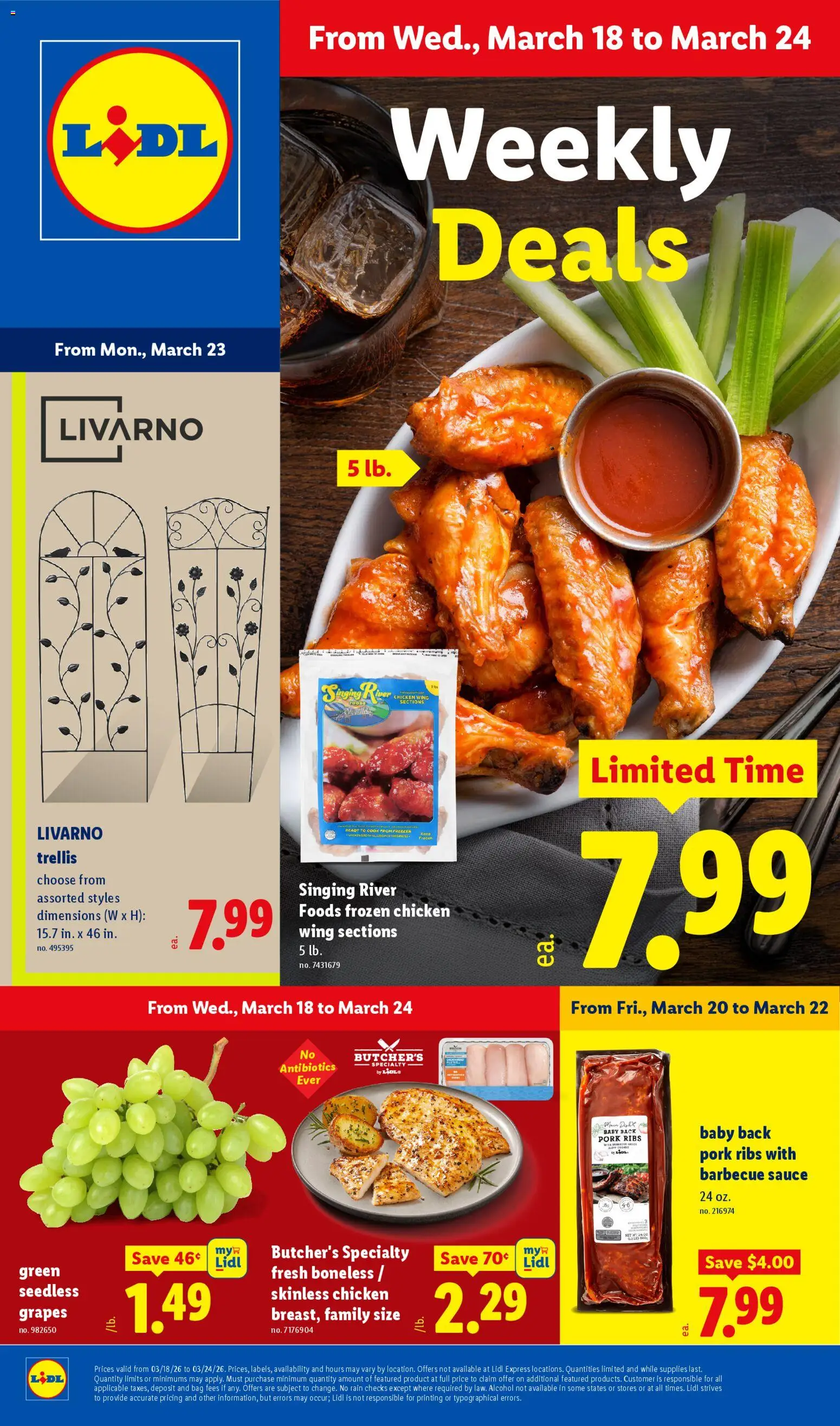 lidl - Lidl Weekly Ad - 03/18 - 03/24 2026 - page: 1