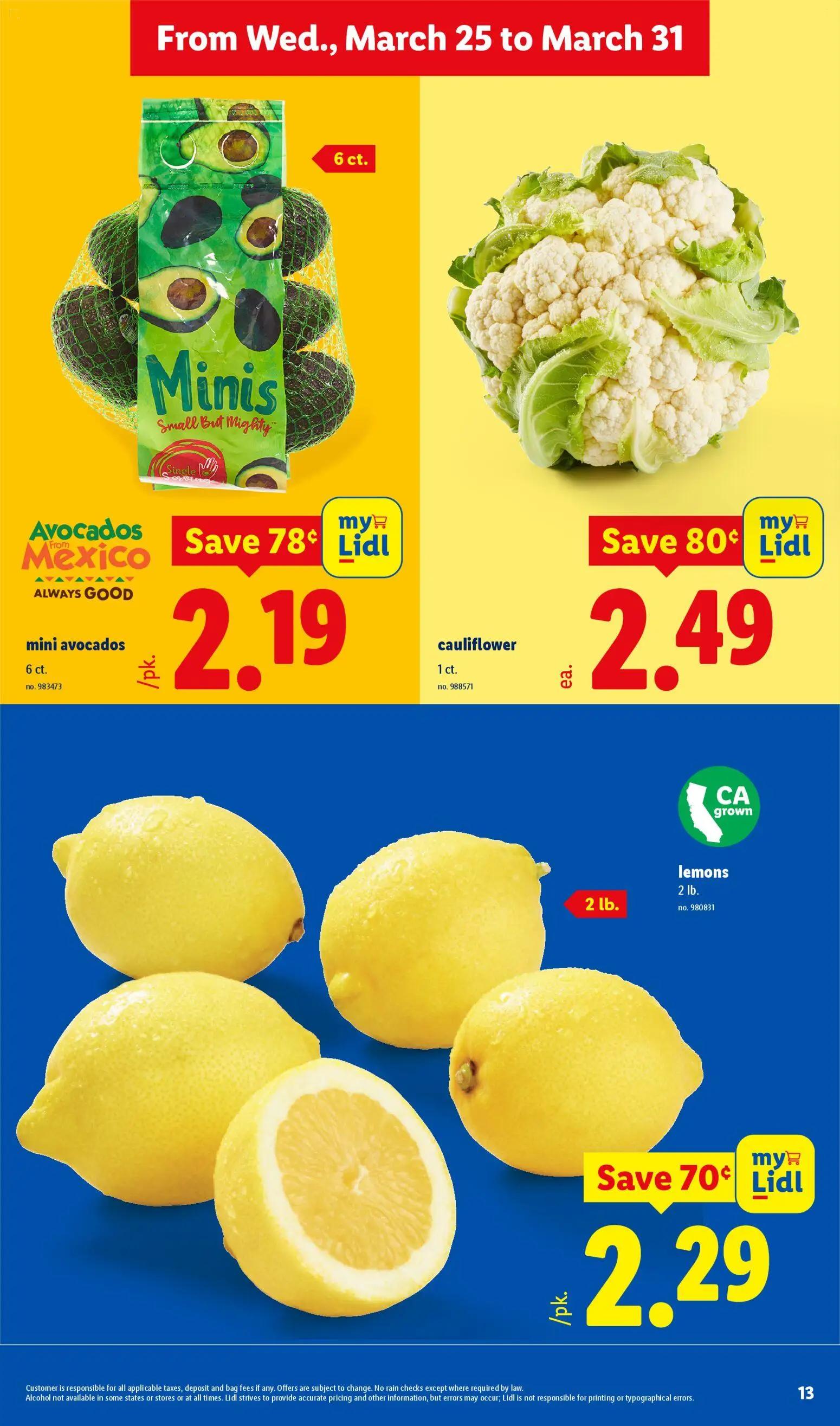 lidl - Lidl Weekly Ad - 03/25 - 03/31 2026 - page: 13