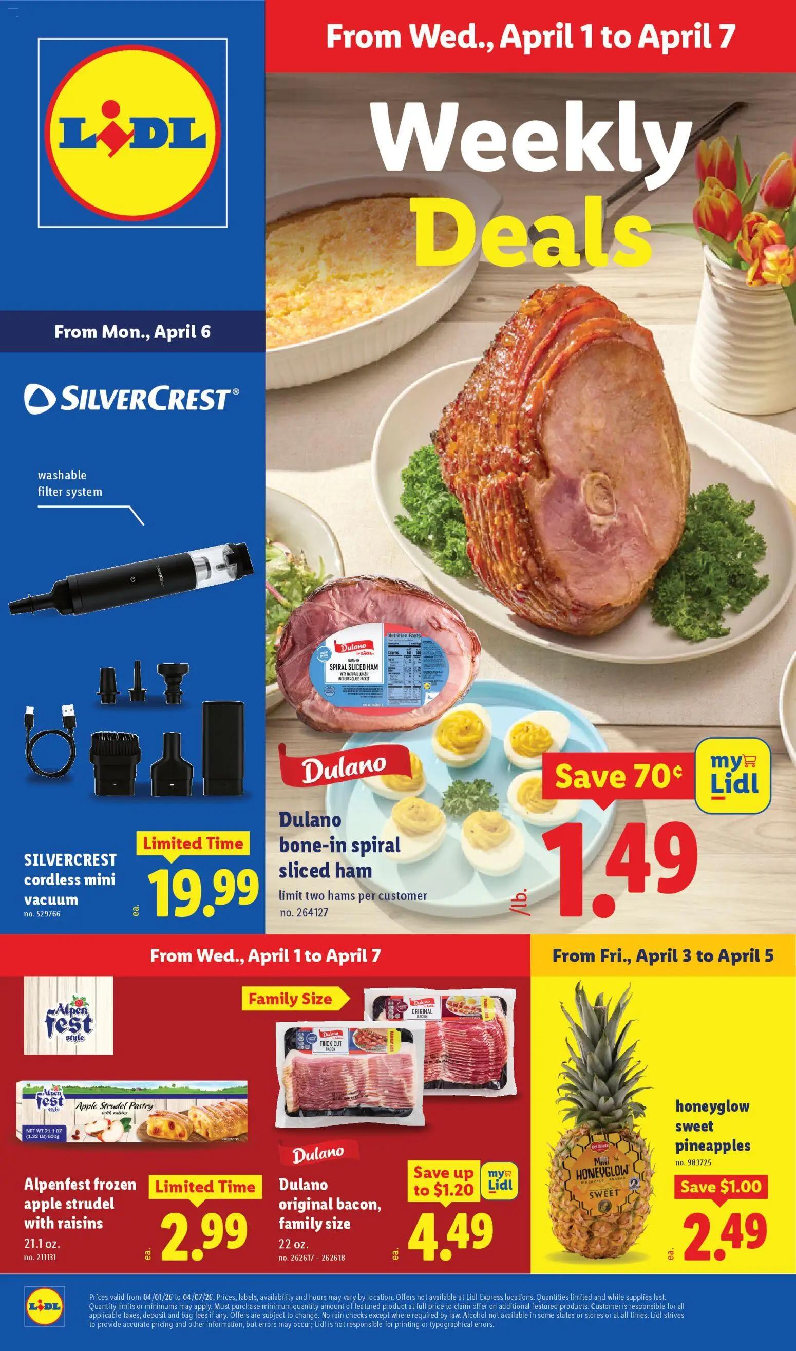 lidl - Lidl Weekly Ad - 04/01 - 05/07 2026 - page: 1