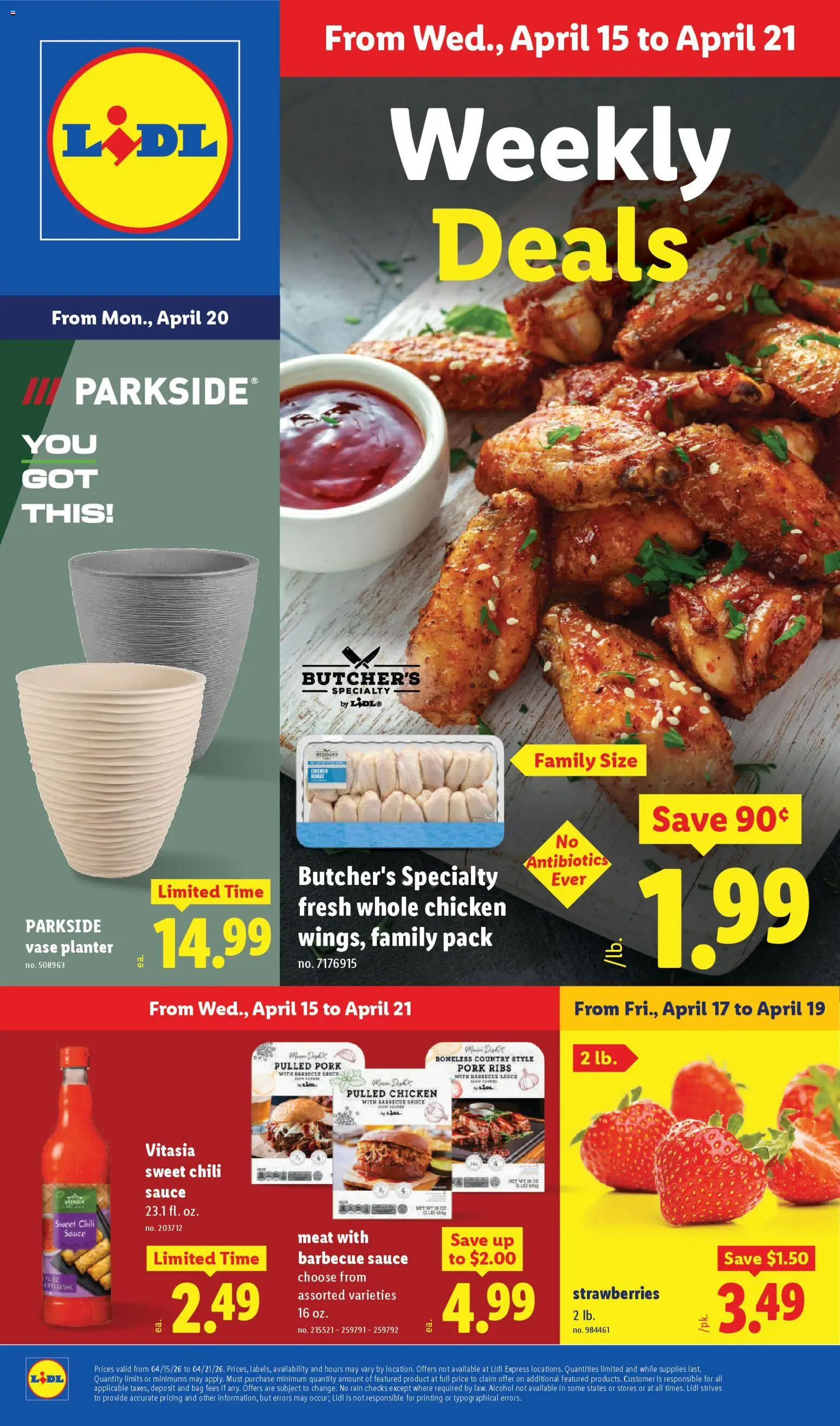 lidl - Lidl Weekly Ad - 04/15 - 04/21 2026 - page: 1