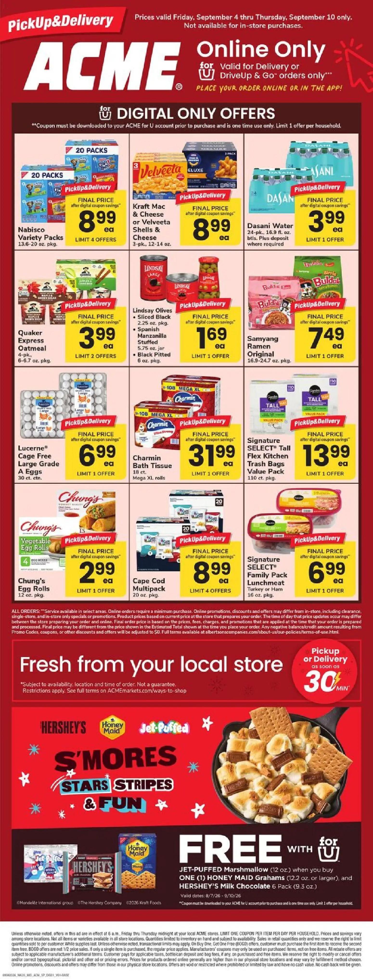 acme - Acme Specialty Publication - 09/04 - 09/10 2026 - page: 1