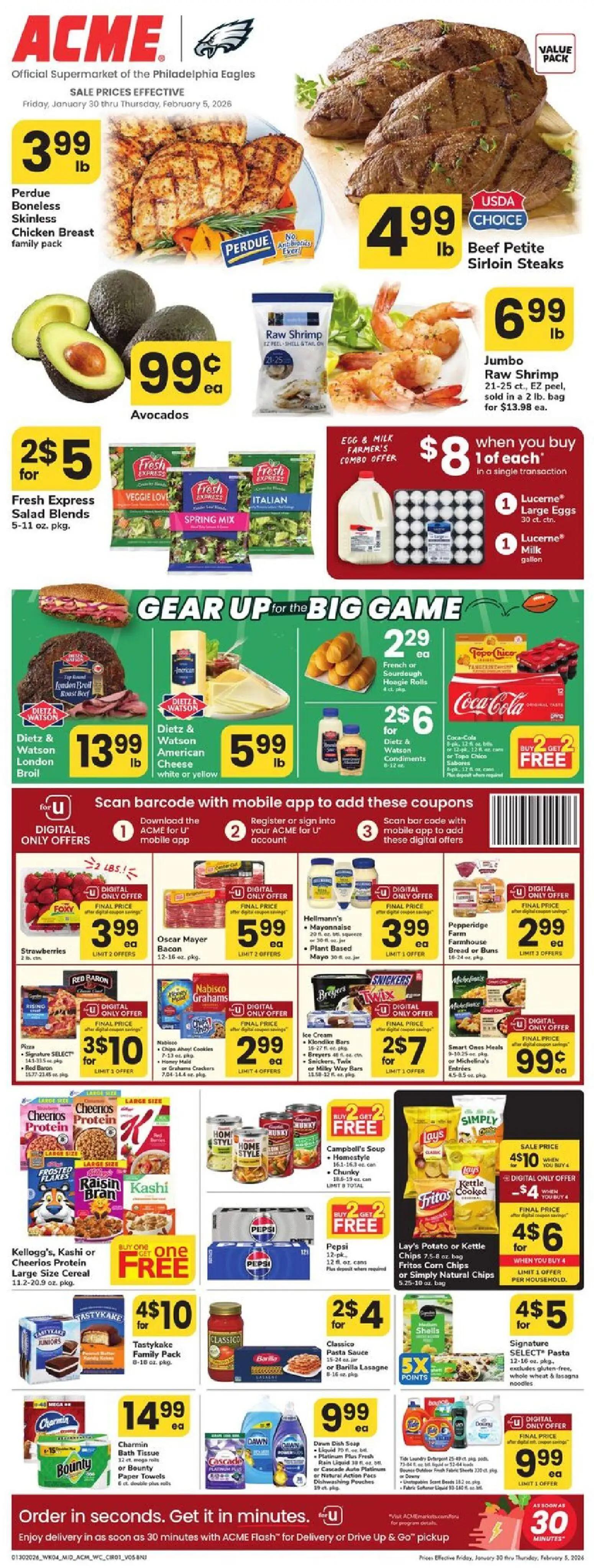 acme - Acme Weekly Ad - NJ - 01/30 - 02/05 2026