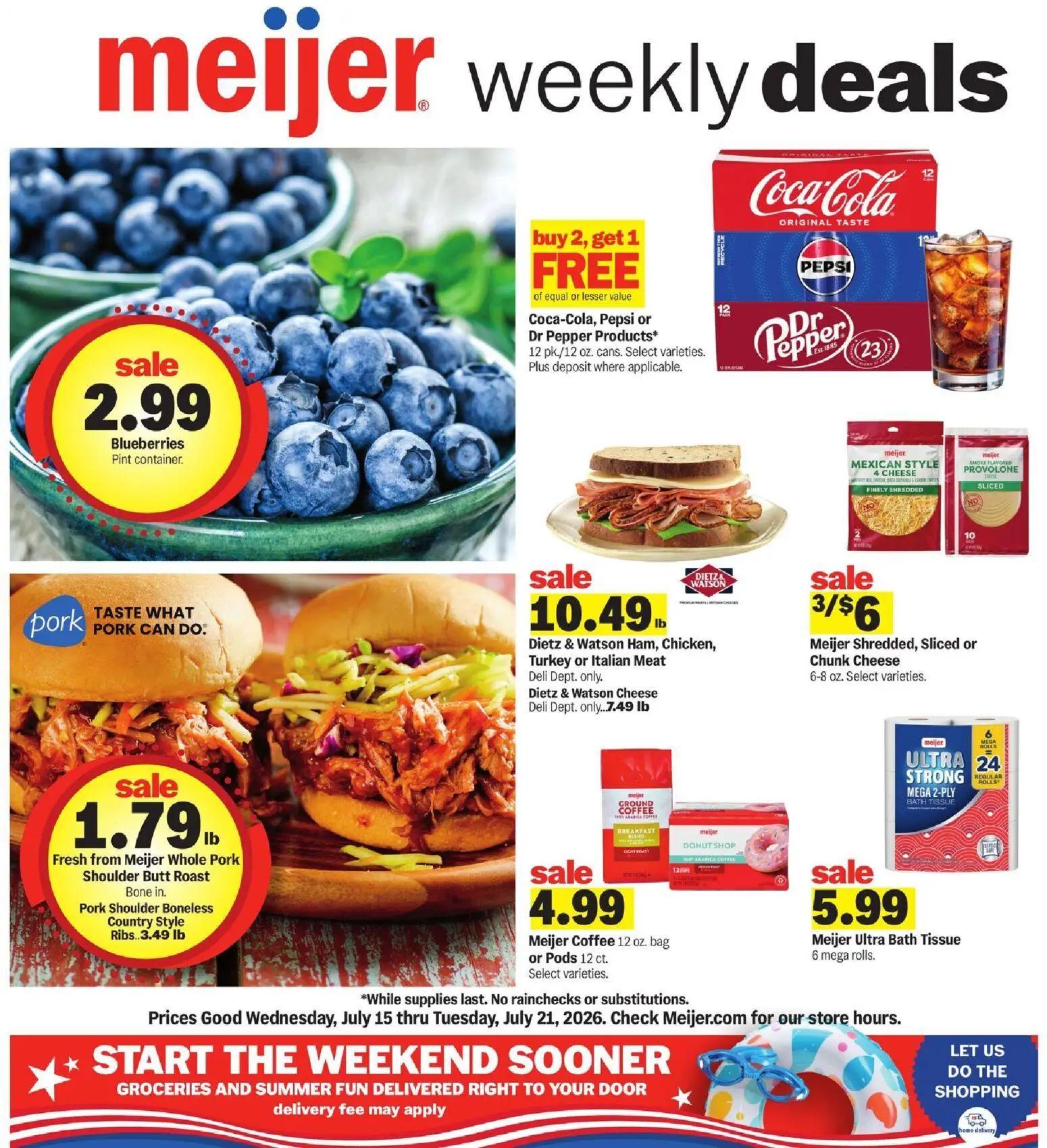 meijer - Meijer Weekly Ad - 07/15 - 07/21 2026