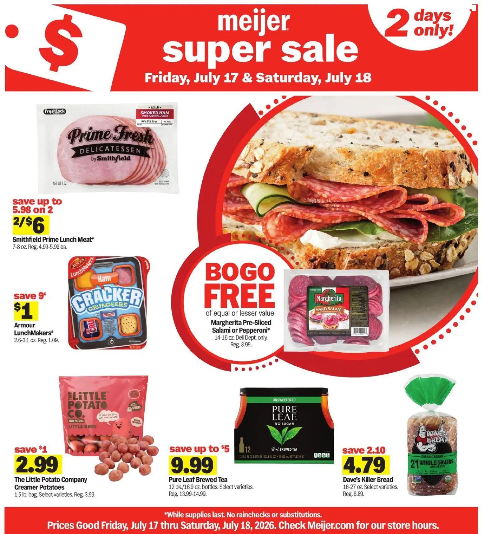 meijer - Meijer Super Sale - 07/17 - 07/18 2026