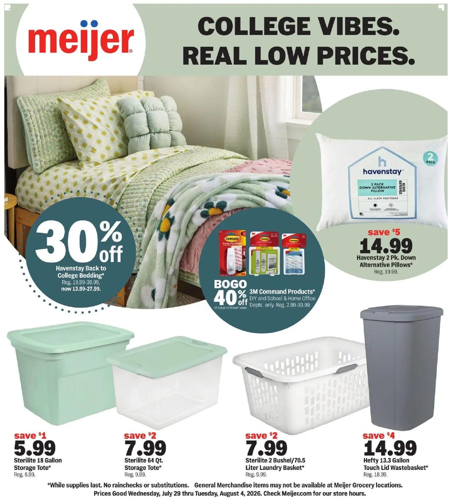 meijer - Meijer Ad - 07/29 - 08/04 2026