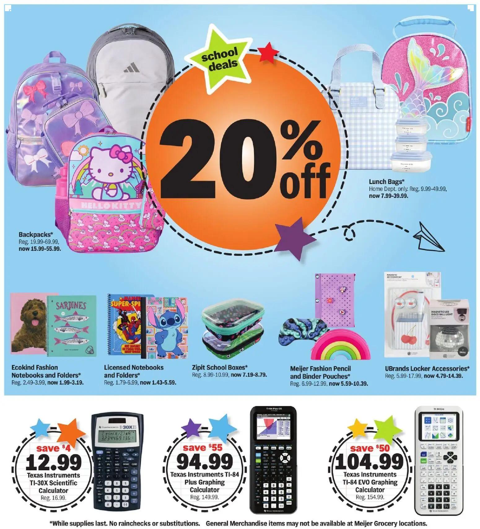 meijer - Meijer Back to School Deals - 07/29 - 08/11 2026 - page: 4