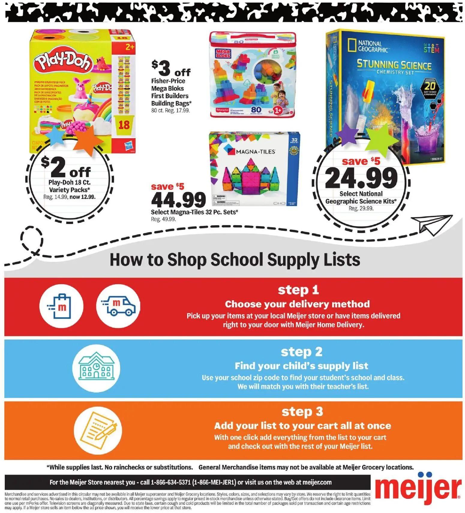 meijer - Meijer Back to School Deals - 07/29 - 08/11 2026 - page: 7