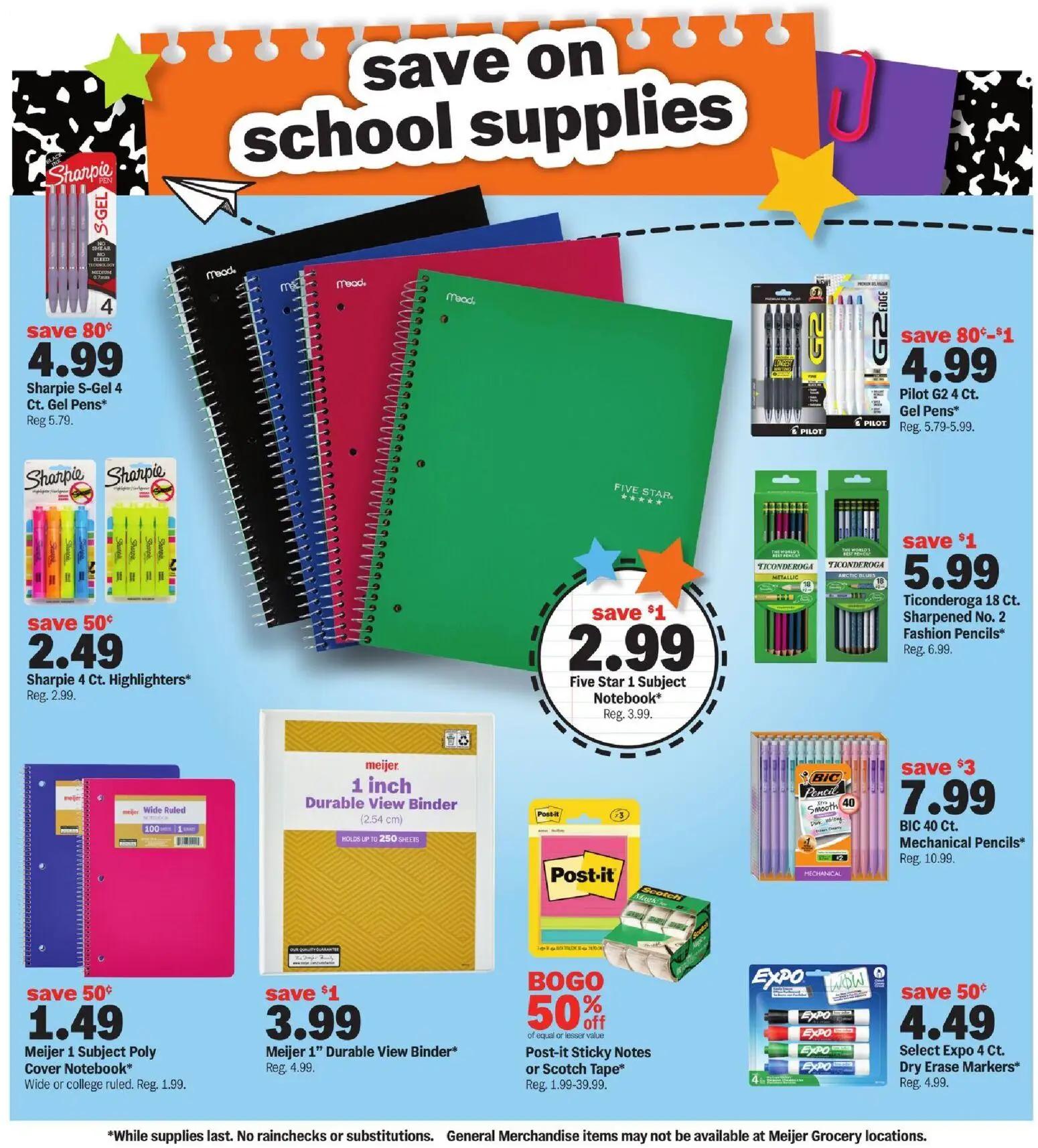 meijer - Meijer Back to School Deals - 07/29 - 08/11 2026 - page: 3