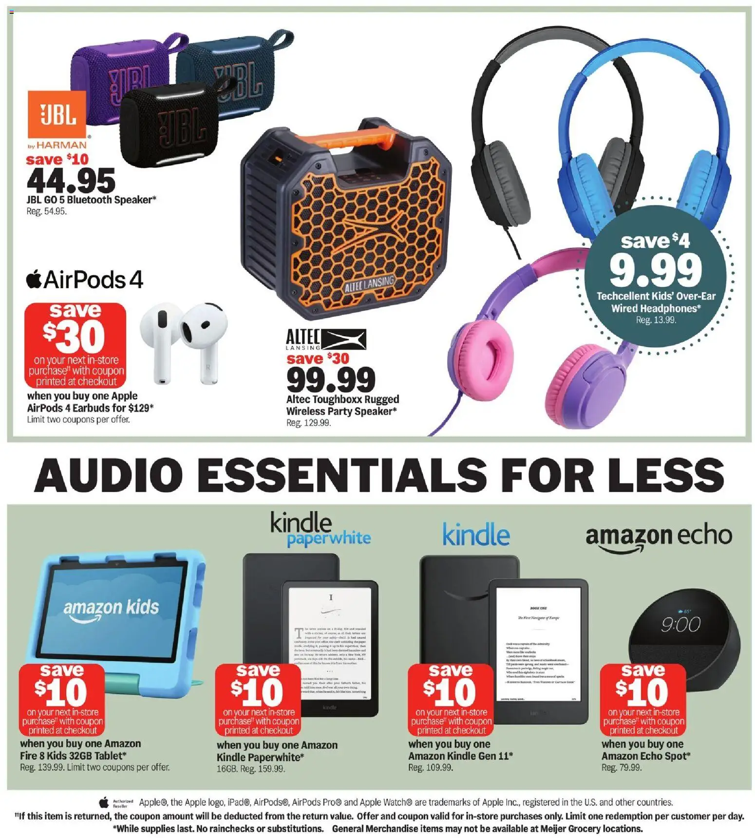meijer - Meijer College Vibes Real Low Prices - 08/05 - 08/11 2026 - page: 2