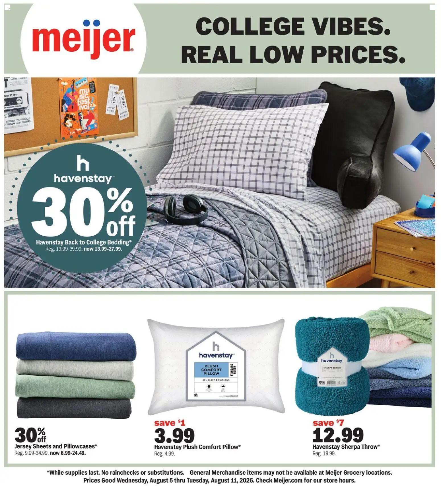 meijer - Meijer College Vibes Real Low Prices - 08/05 - 08/11 2026