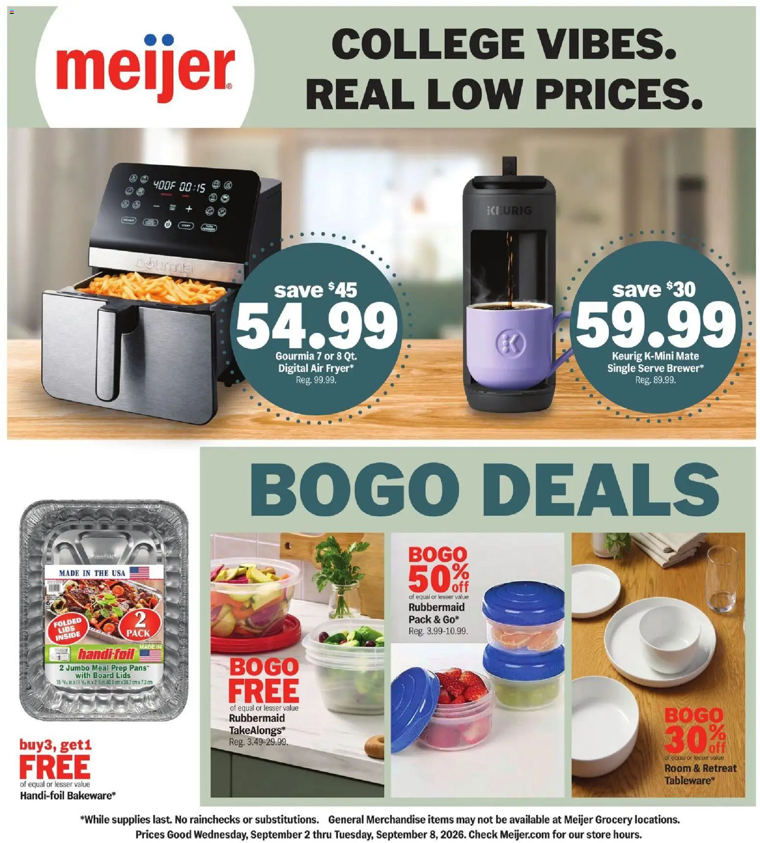 meijer - Meijer College Vibes Real Low Prices - 09/02 - 09/08 2026