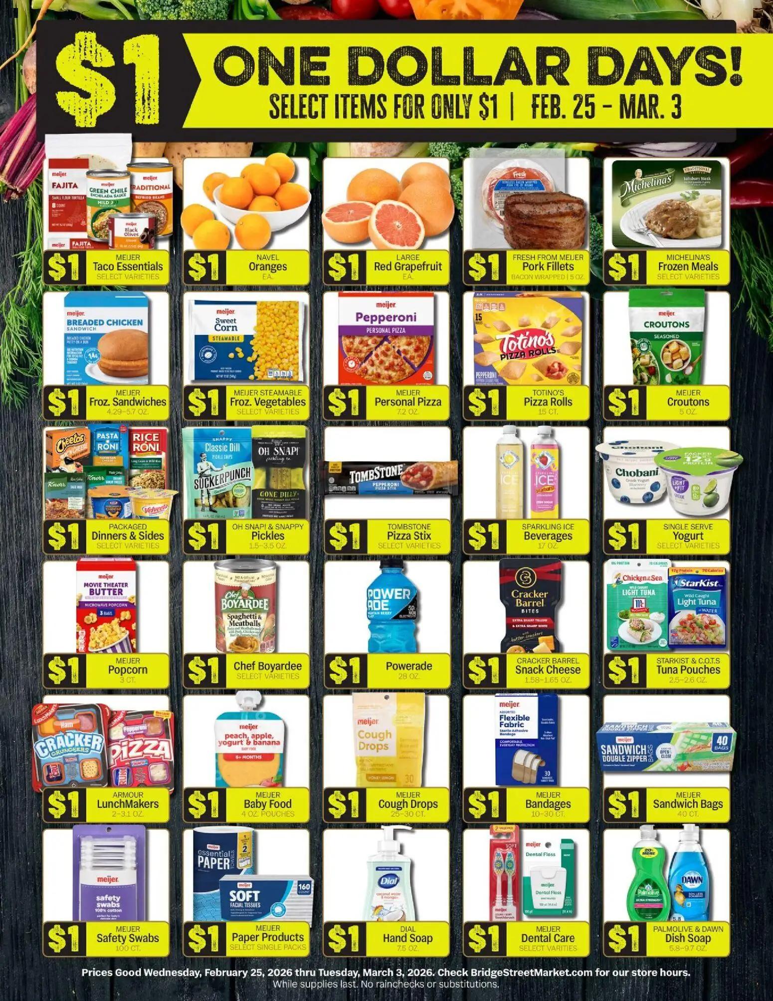 meijer - Meijer Bridge Street Market - 02/25 - 03/03 2026 - page: 2