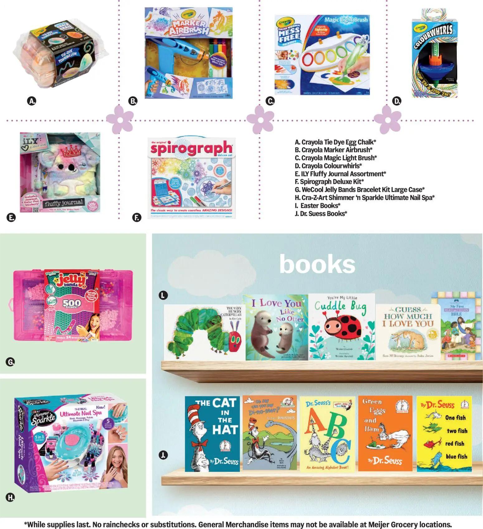 meijer - Meijer Meijer Easter Gift Guide - 03/18 - 04/05 2026 - page: 21