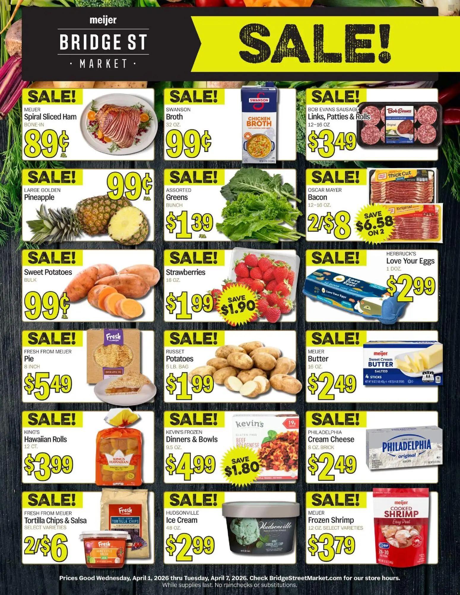 meijer - Meijer Bridge Street Market - 04/01 - 04/07 2026