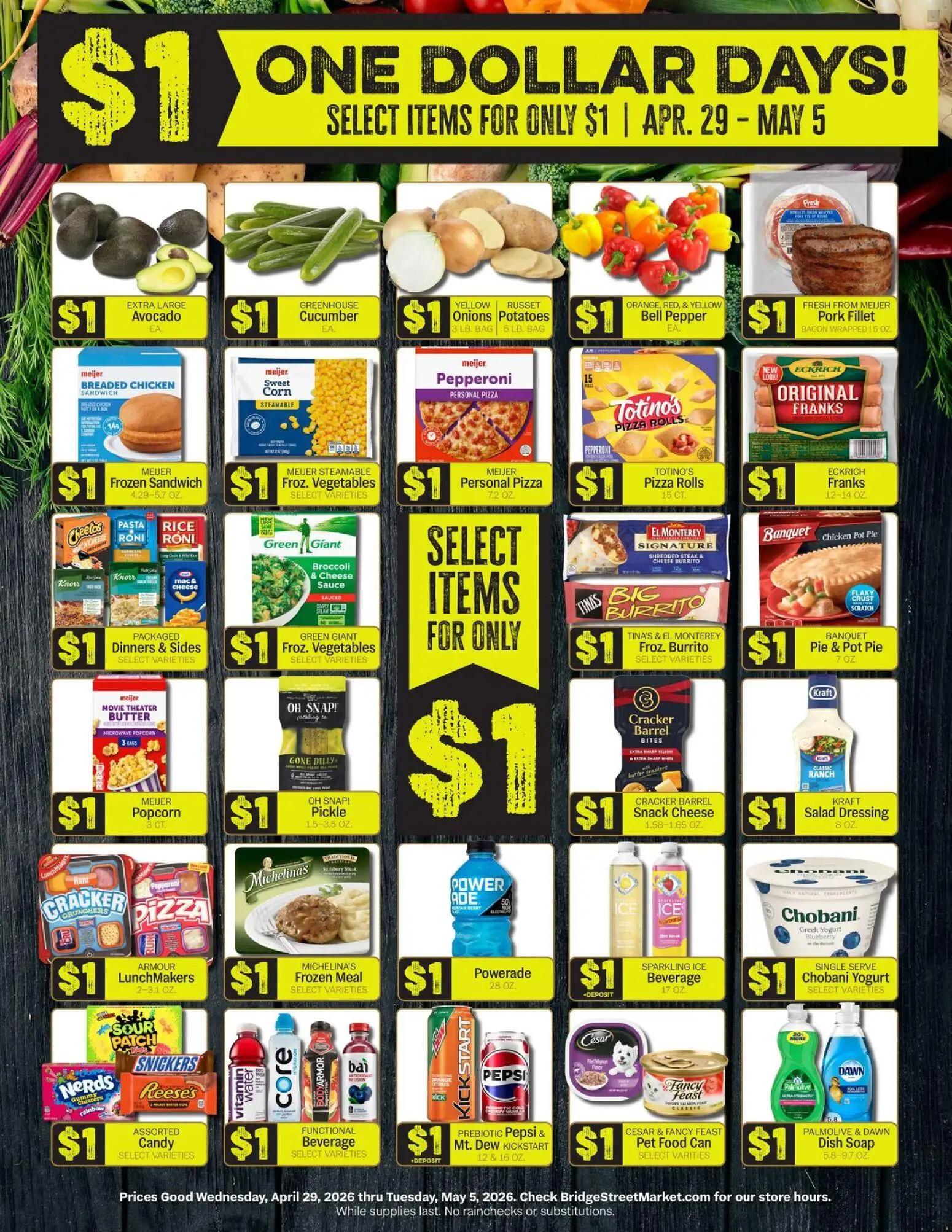 meijer - Meijer Bridge Street Market - 04/29 - 05/05 2026 - page: 2