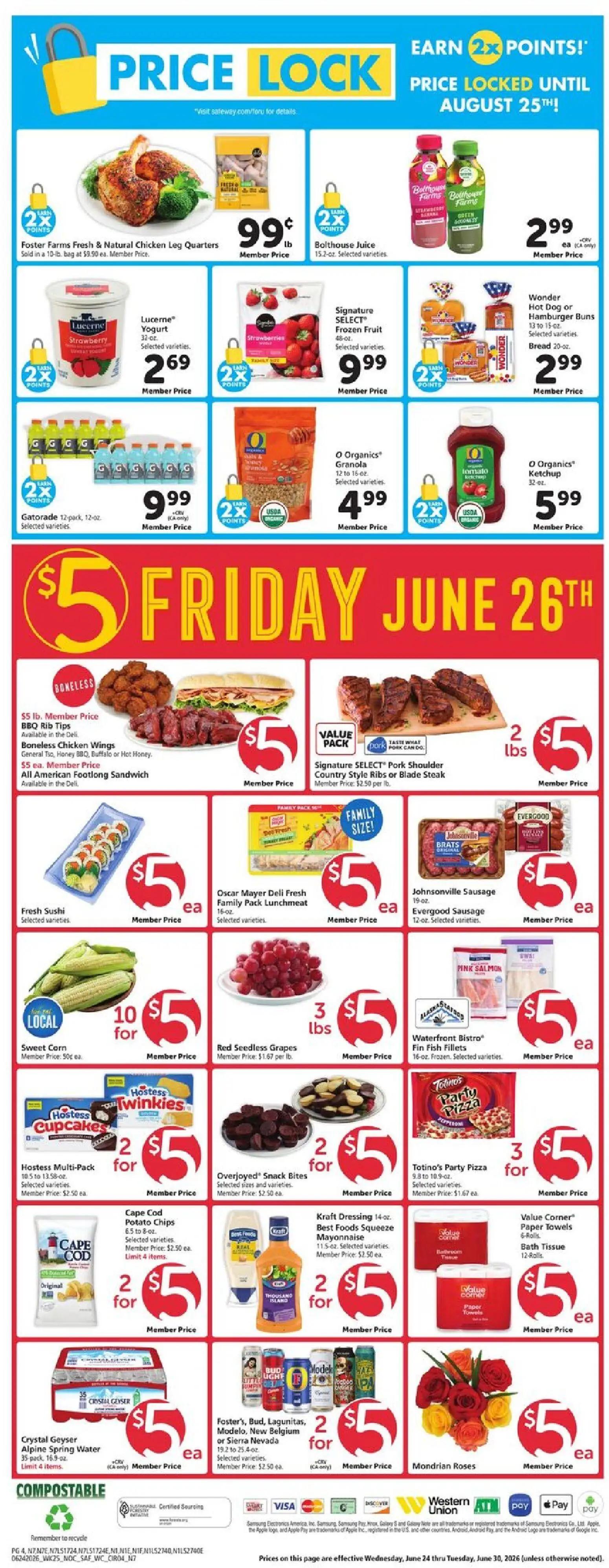 safeway - Safeway Weekly Ad - 06/24 - 06/30 2026 - page: 6