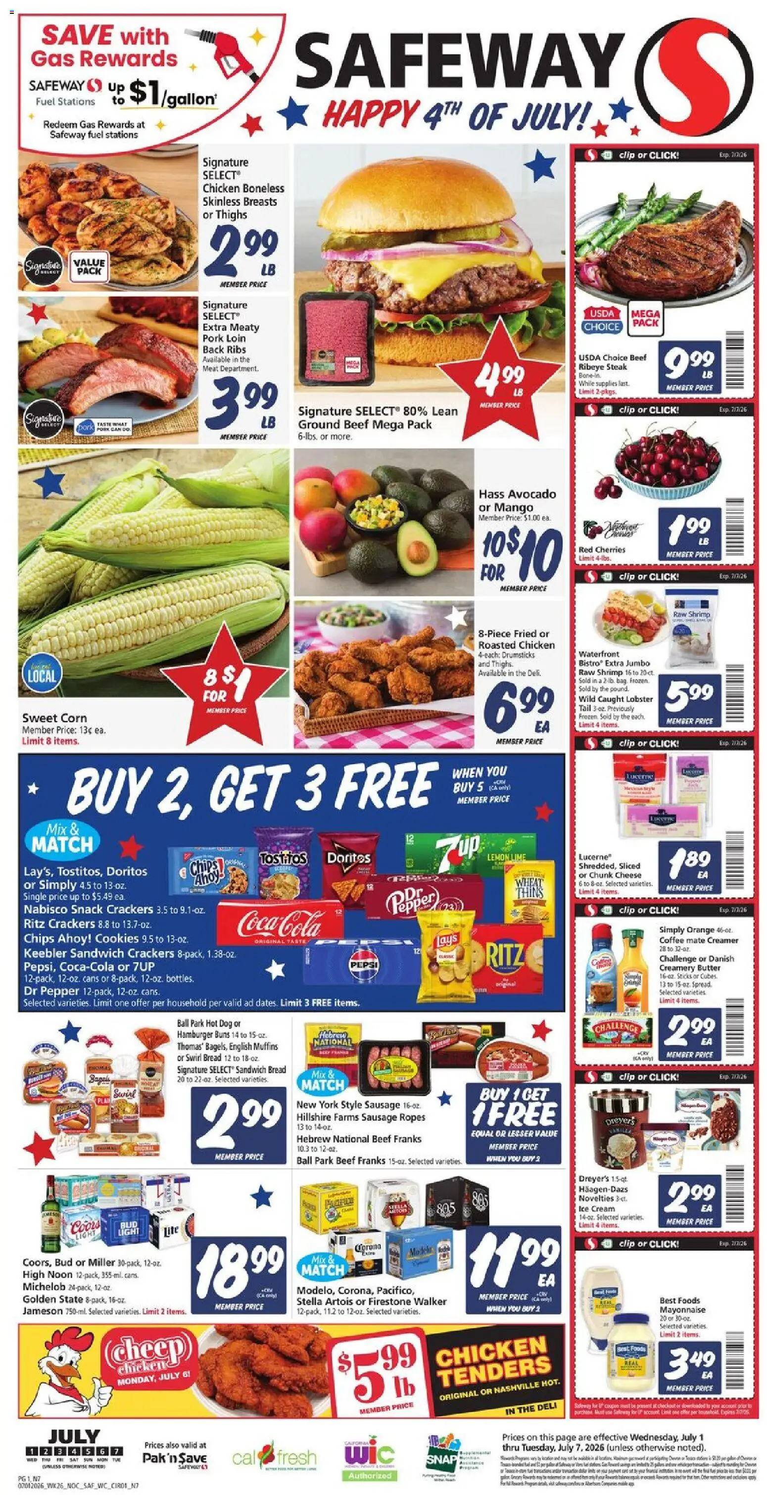 safeway - Safeway Weekly Ad - 07/01 - 07/07 2026