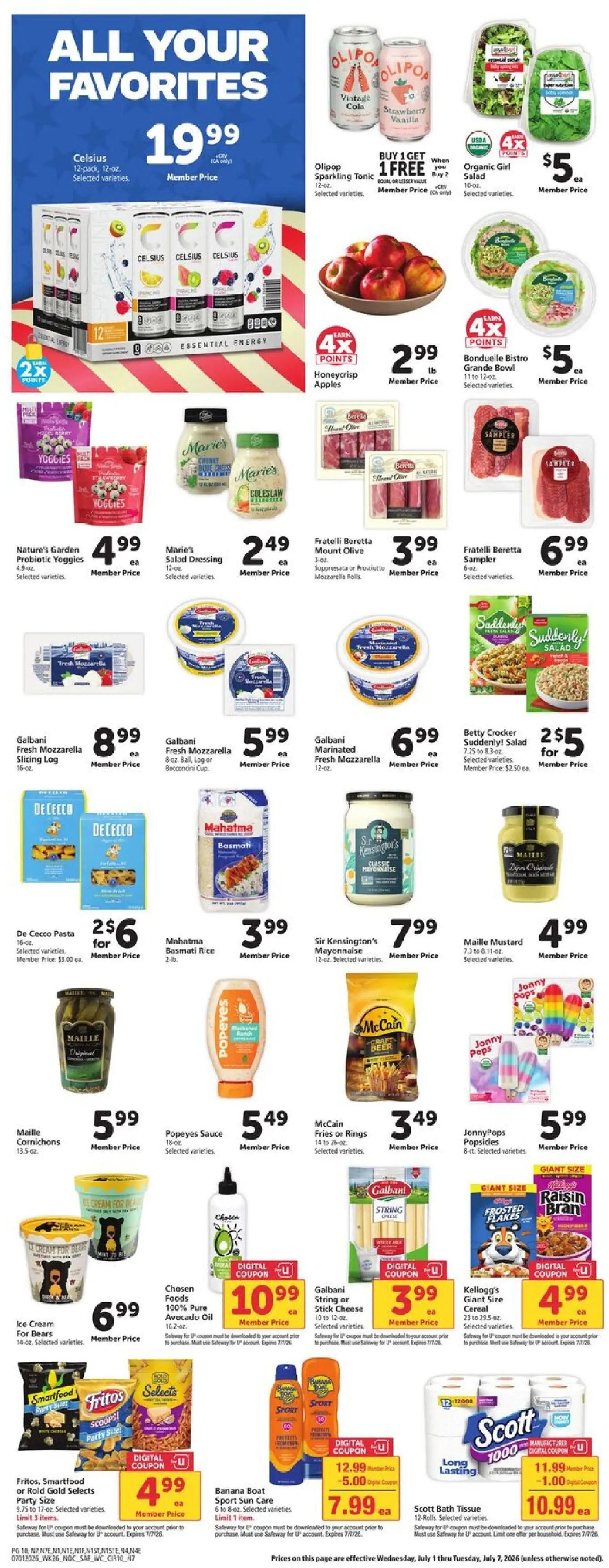 safeway - Safeway Weekly Ad - 07/01 - 07/07 2026 - page: 10