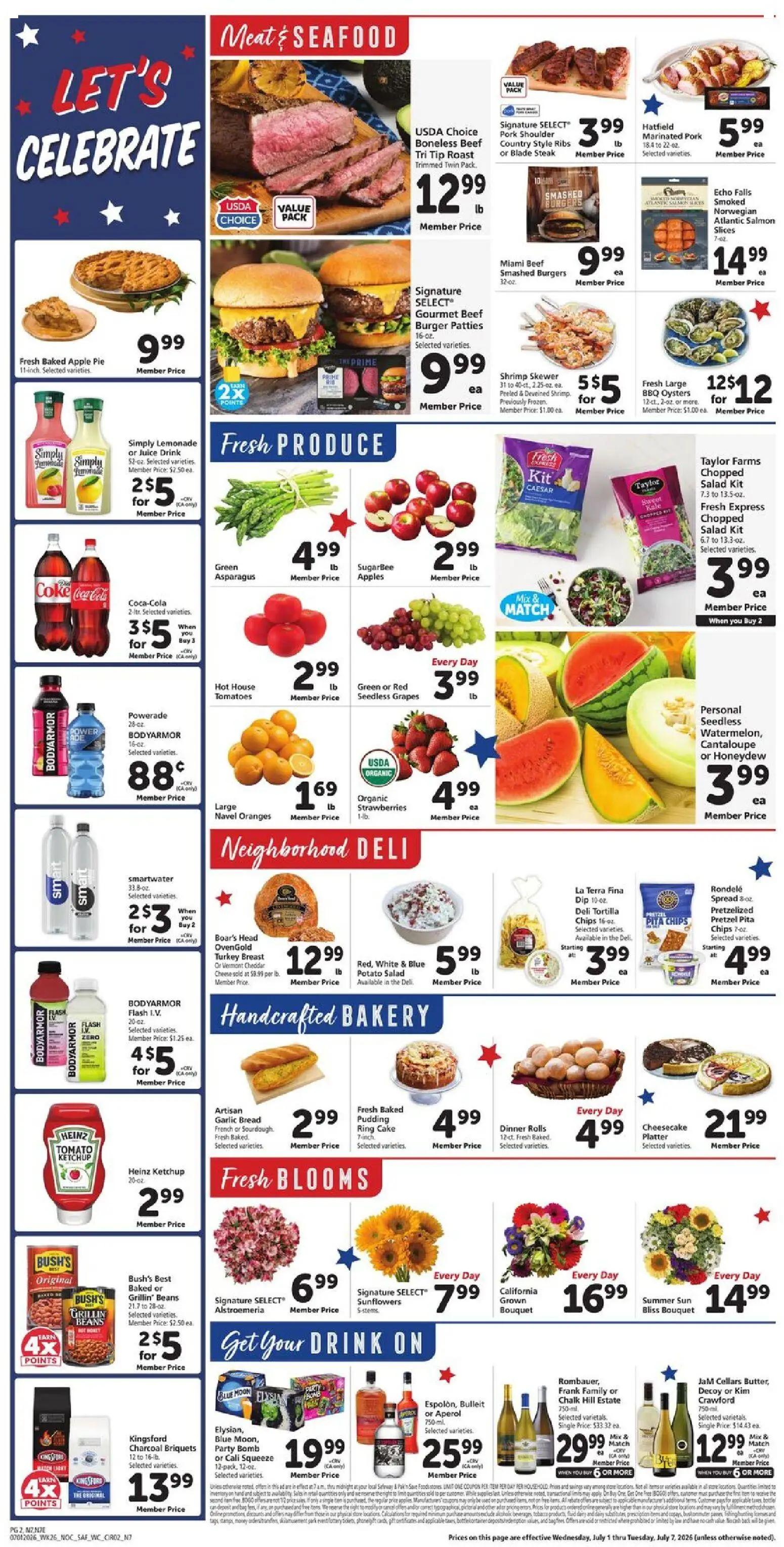 safeway - Safeway Weekly Ad - 07/01 - 07/07 2026 - page: 2