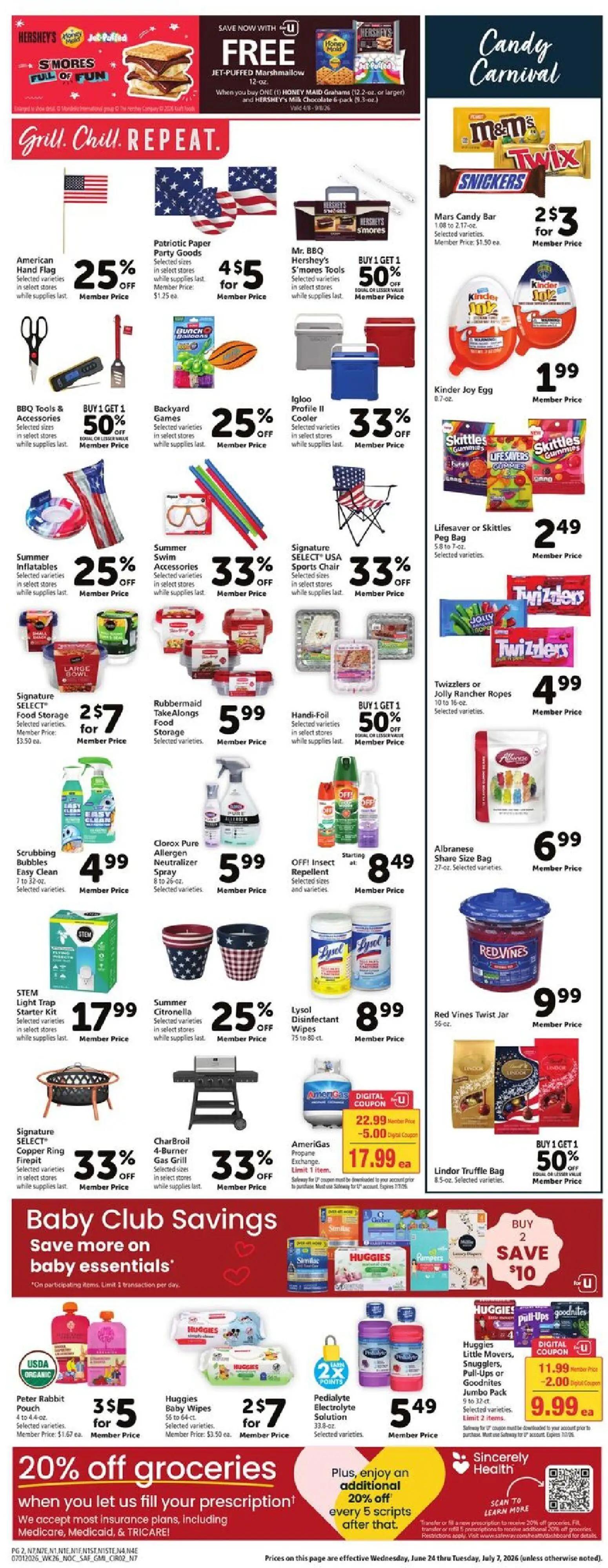 safeway - Safeway Weekly Ad - 07/01 - 07/07 2026 - page: 12