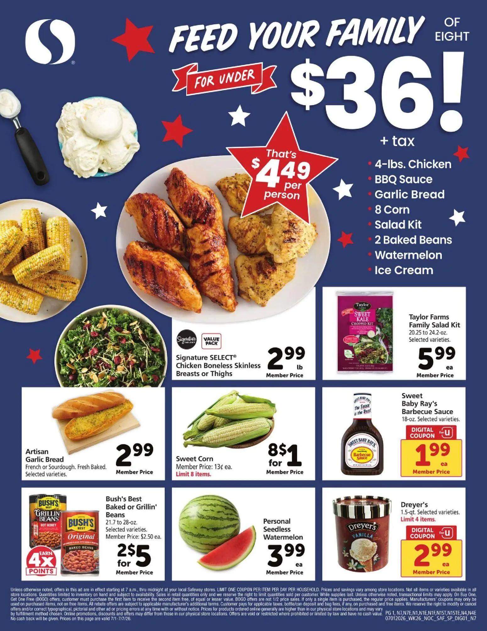 safeway - Safeway Ad - 07/01 - 07/07 2026