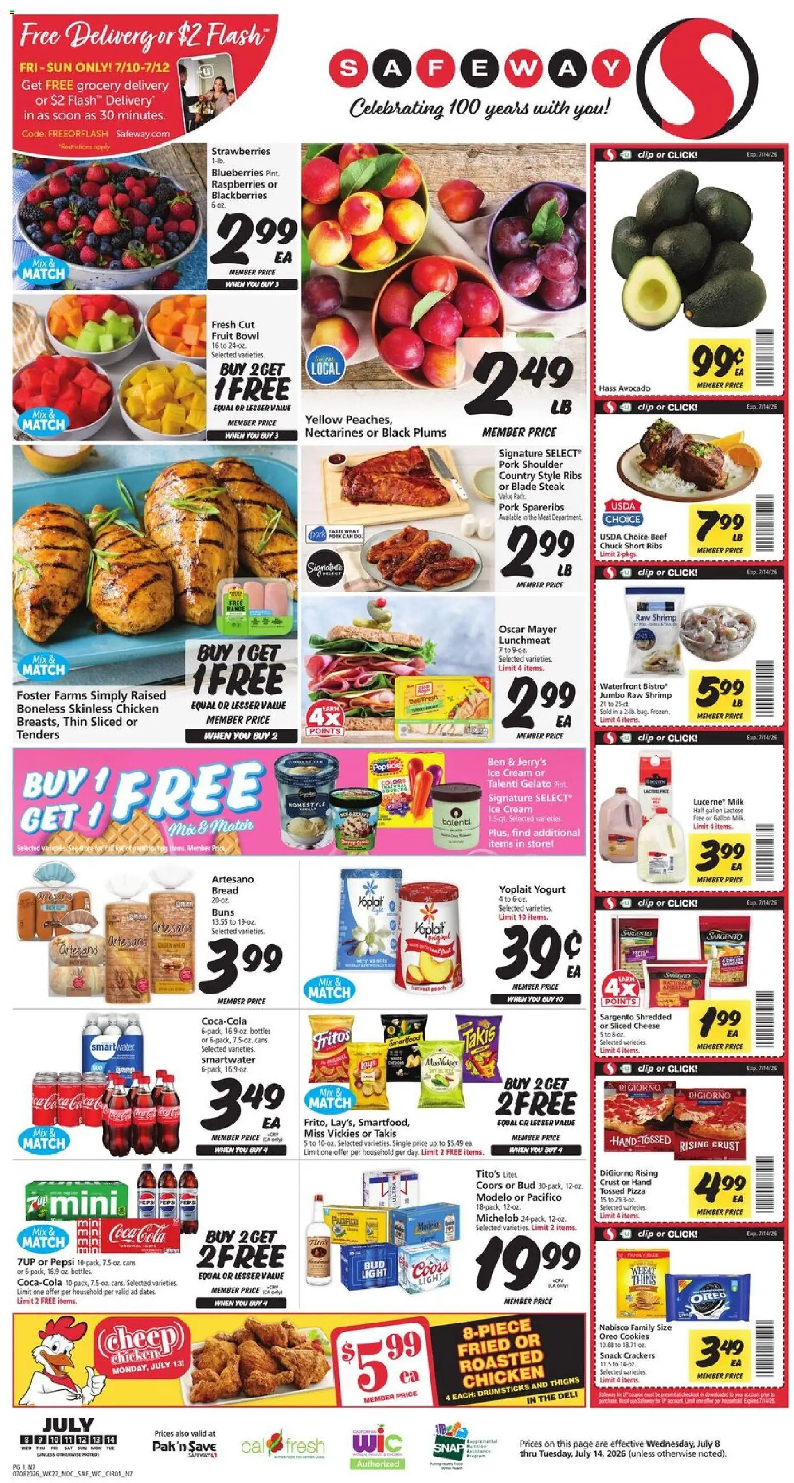 safeway - Safeway Weekly Ad - 07/08 - 07/14 2026