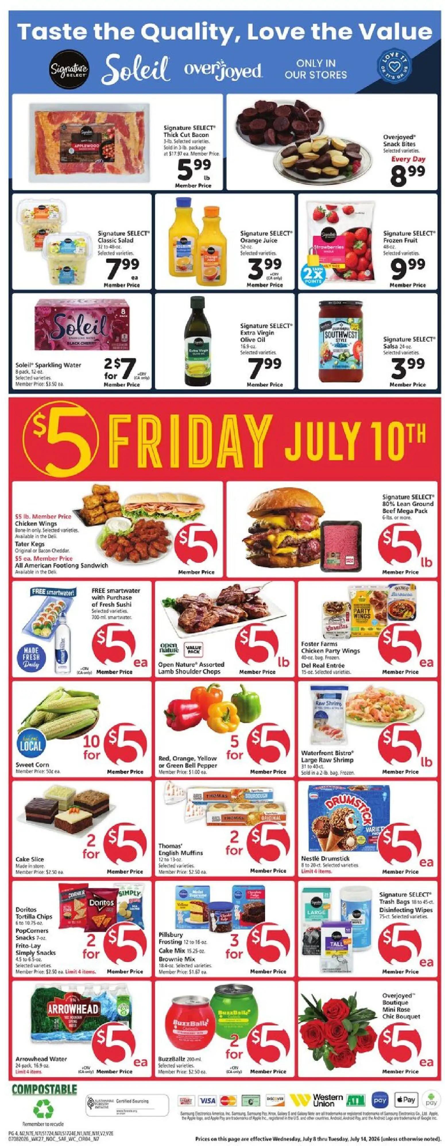 safeway - Safeway Weekly Ad - 07/08 - 07/14 2026 - page: 4