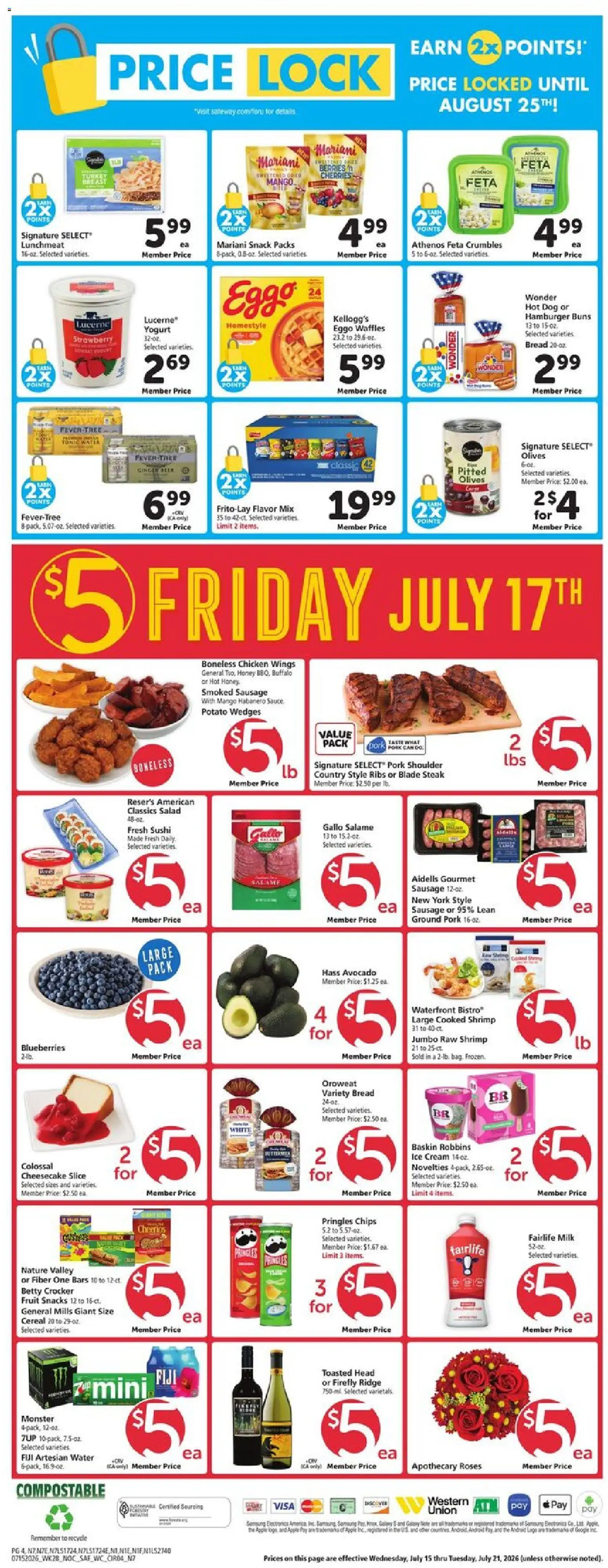safeway - Safeway Weekly Ad - 07/15 - 07/21 2026 - page: 4