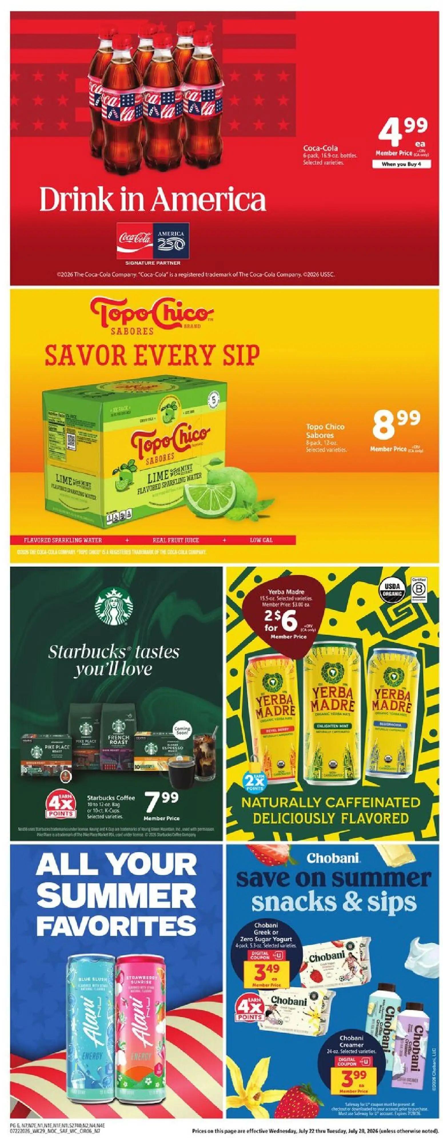 safeway - Safeway Weekly Ad - 07/22 - 07/28 2026 - page: 6