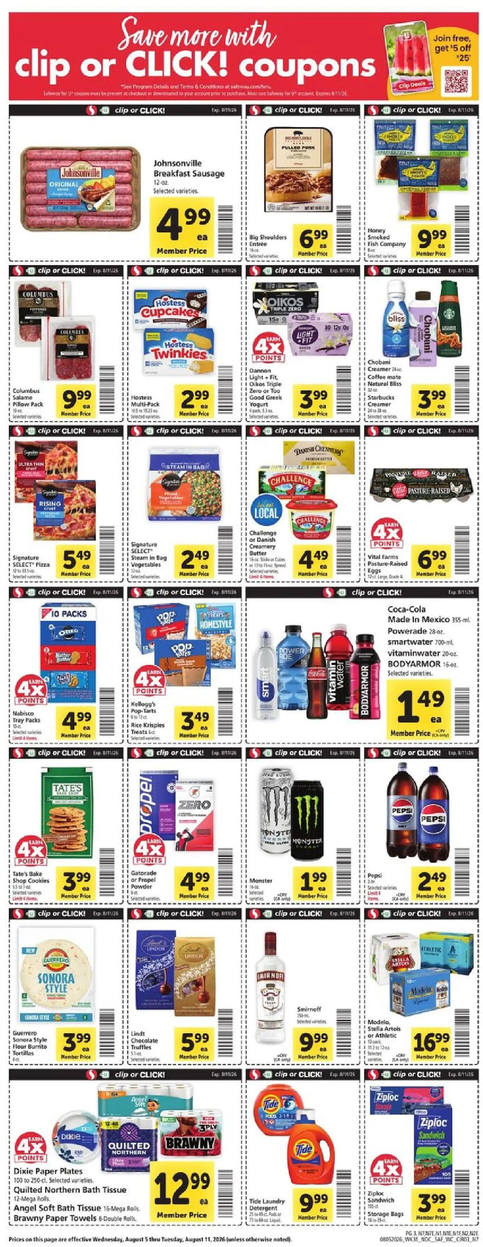 safeway - Safeway Weekly Ad - 08/05 - 08/11 2026 - page: 3
