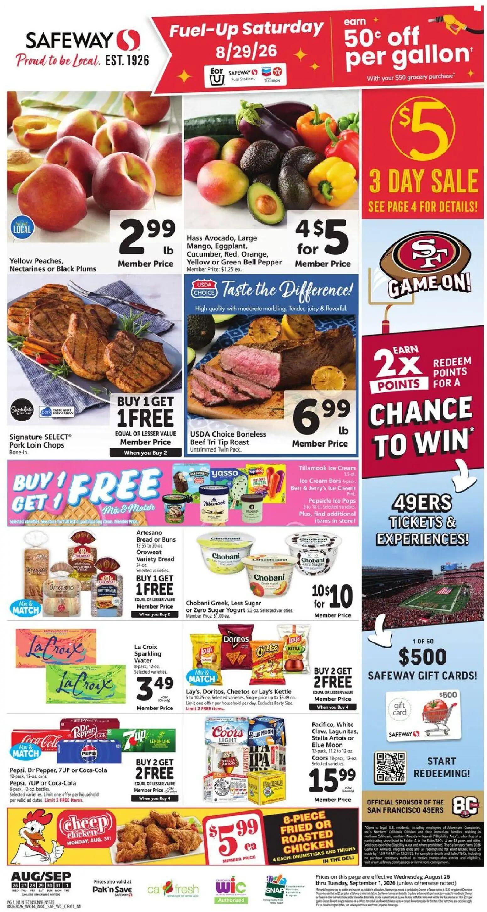 safeway - Safeway Weekly Ad - 08/26 - 09/01 2026 - page: 3