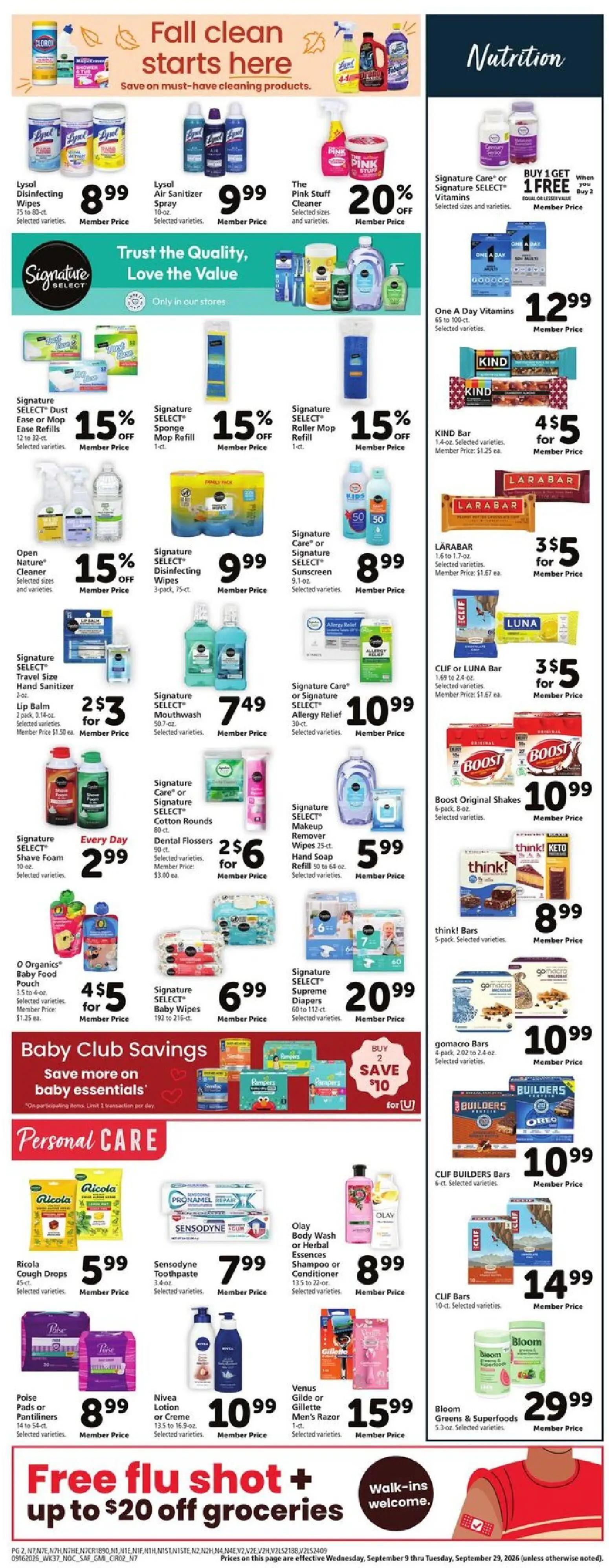 safeway - Safeway Weekly Ad - 09/16 - 09/22 2026 - page: 9