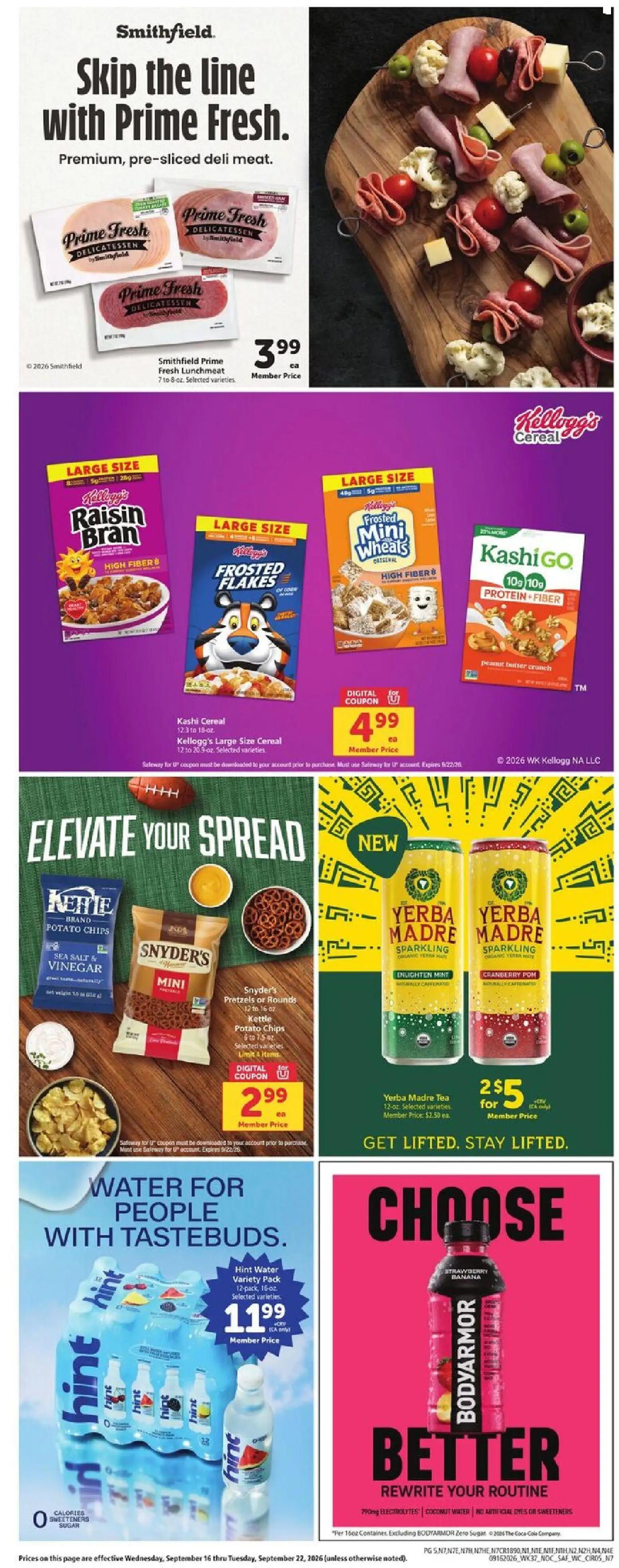 safeway - Safeway Weekly Ad - 09/16 - 09/22 2026 - page: 5