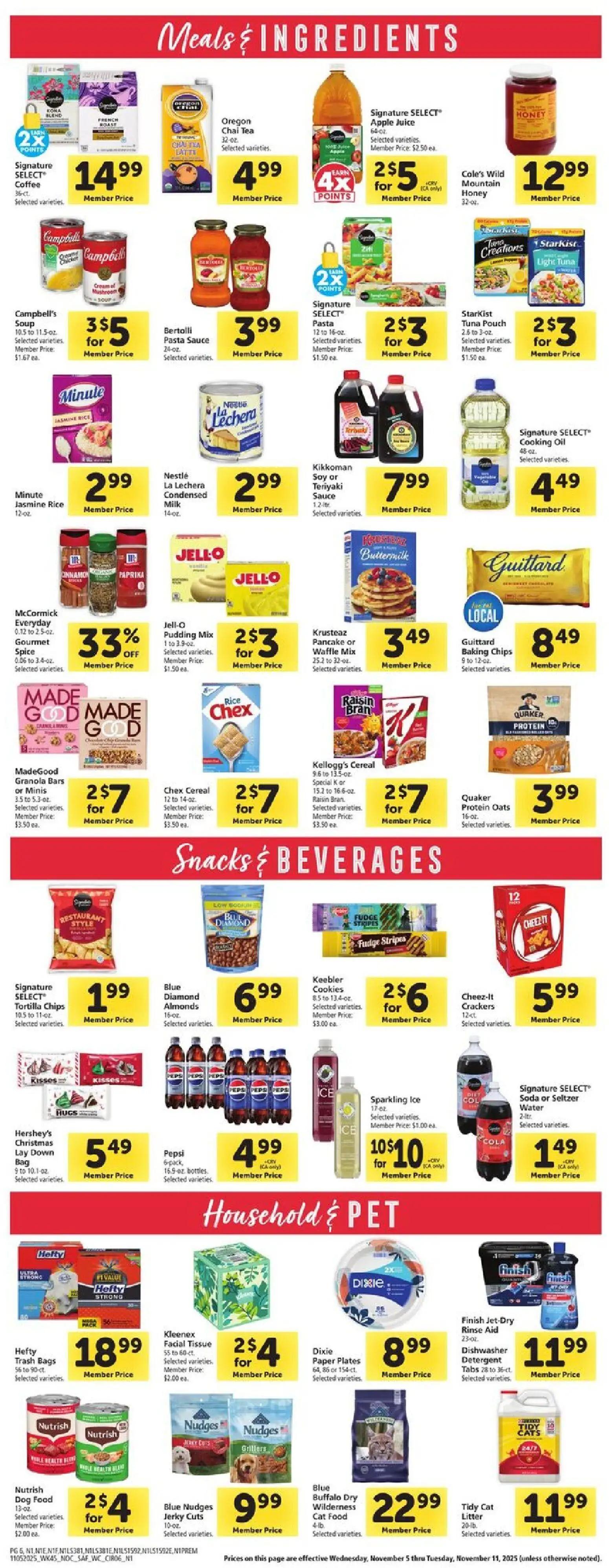safeway - Safeway Weekly Ad - 11/05 - 11/11 2025 - page: 6