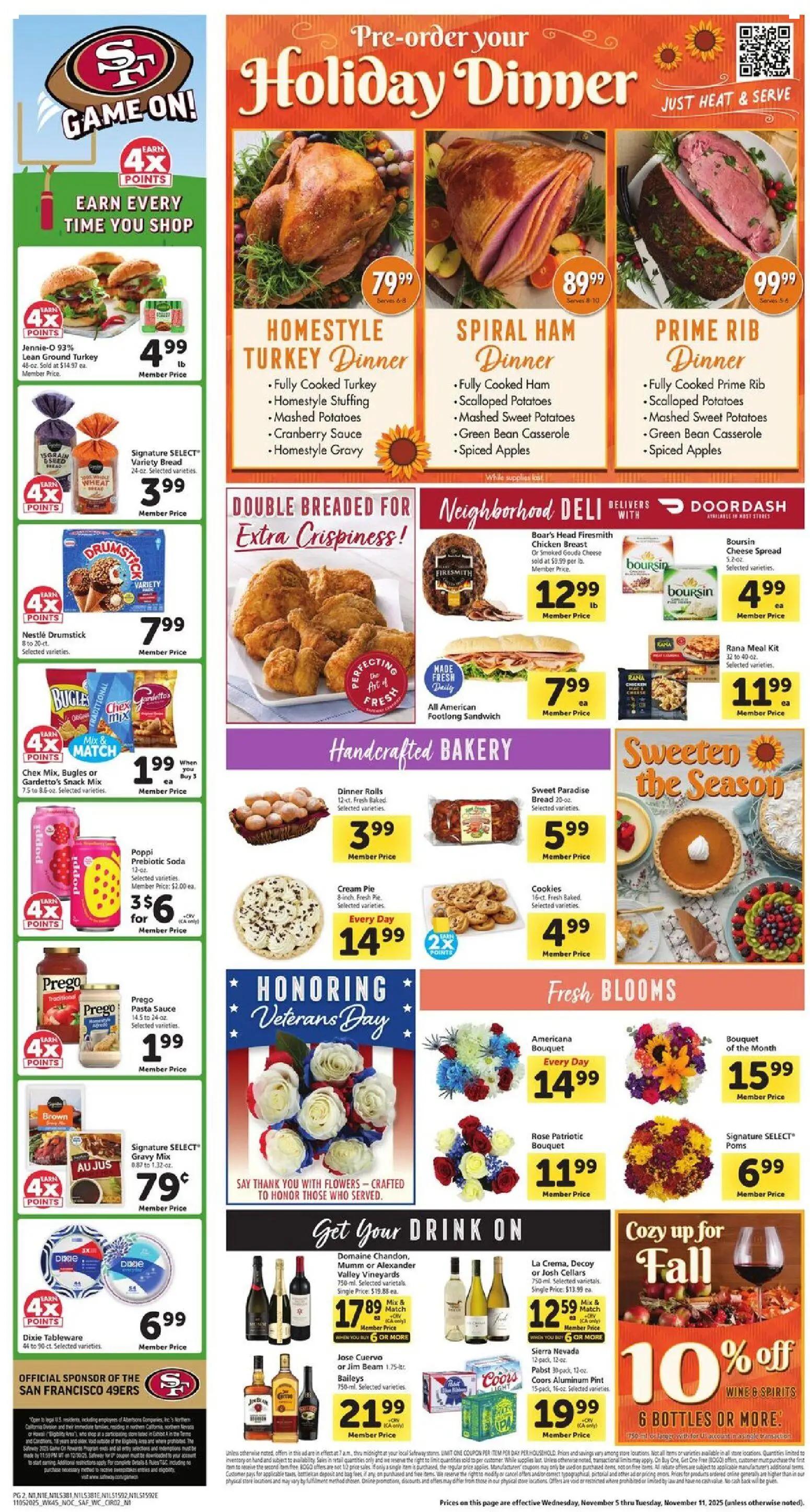 safeway - Safeway Weekly Ad - 11/05 - 11/11 2025 - page: 2