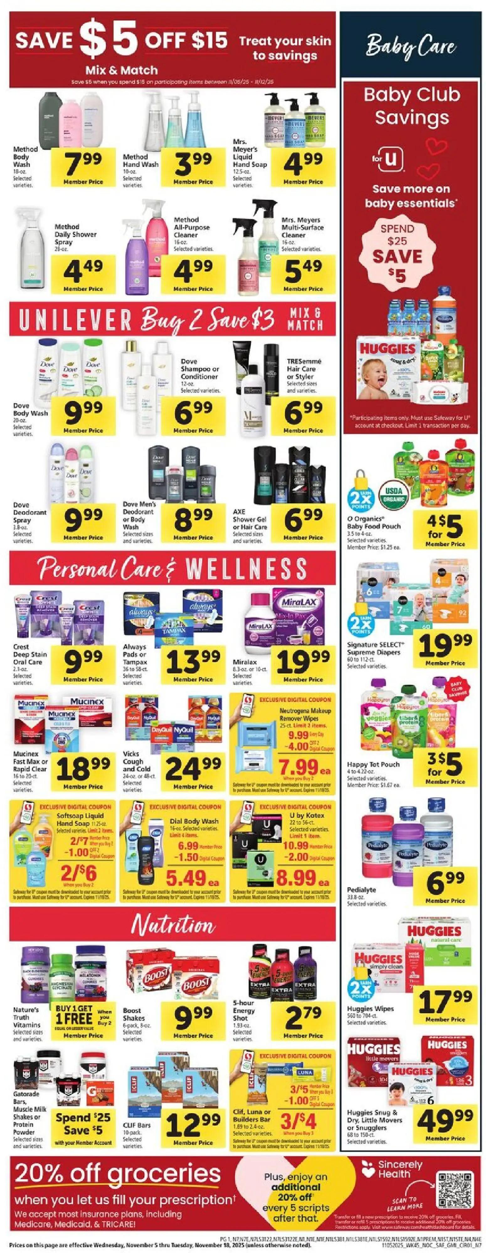 safeway - Safeway Weekly Ad - 11/05 - 11/11 2025 - page: 10