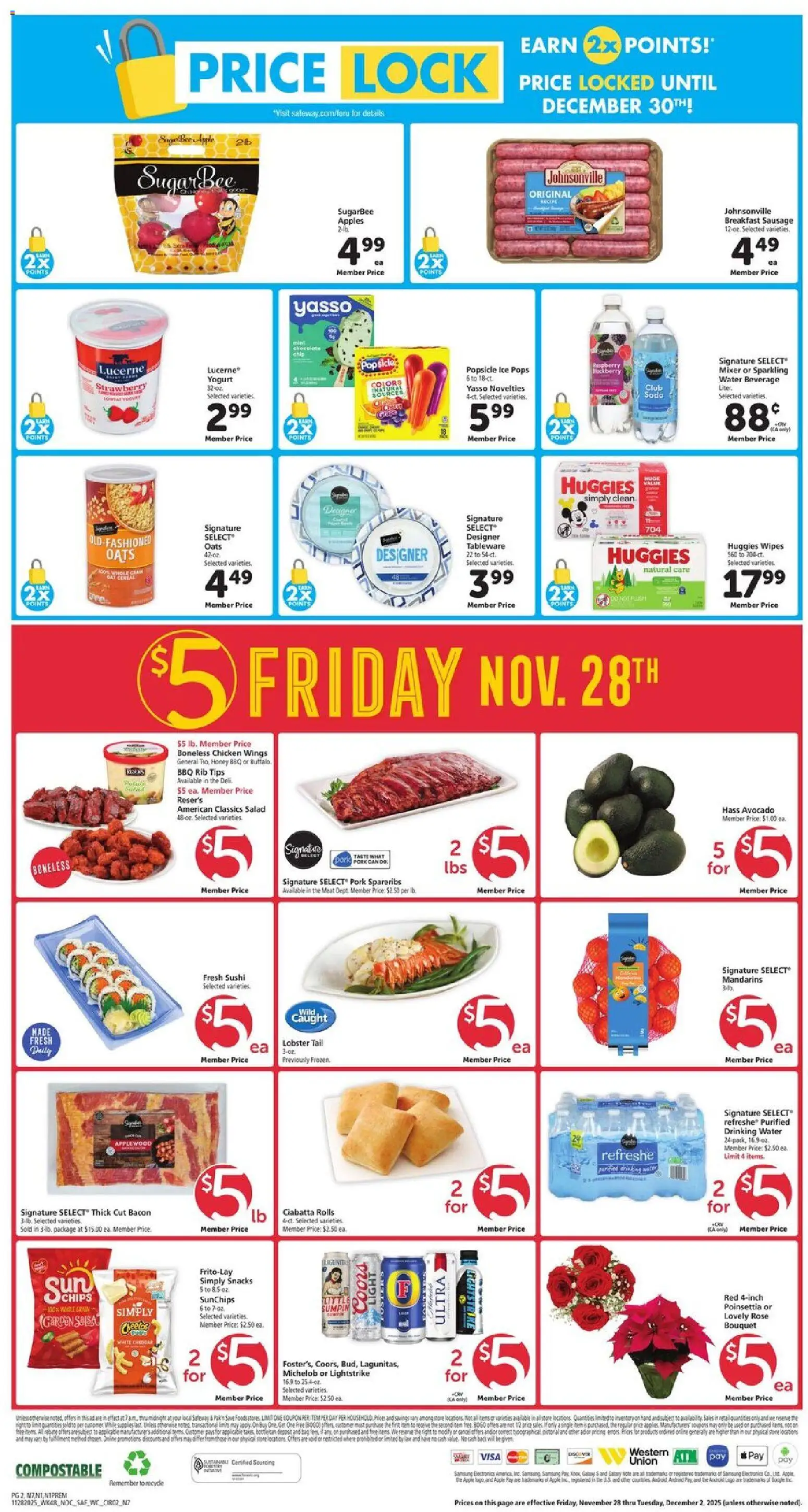 safeway - Safeway Weekly Ad - 11/28 - 12/02 2025 - page: 2