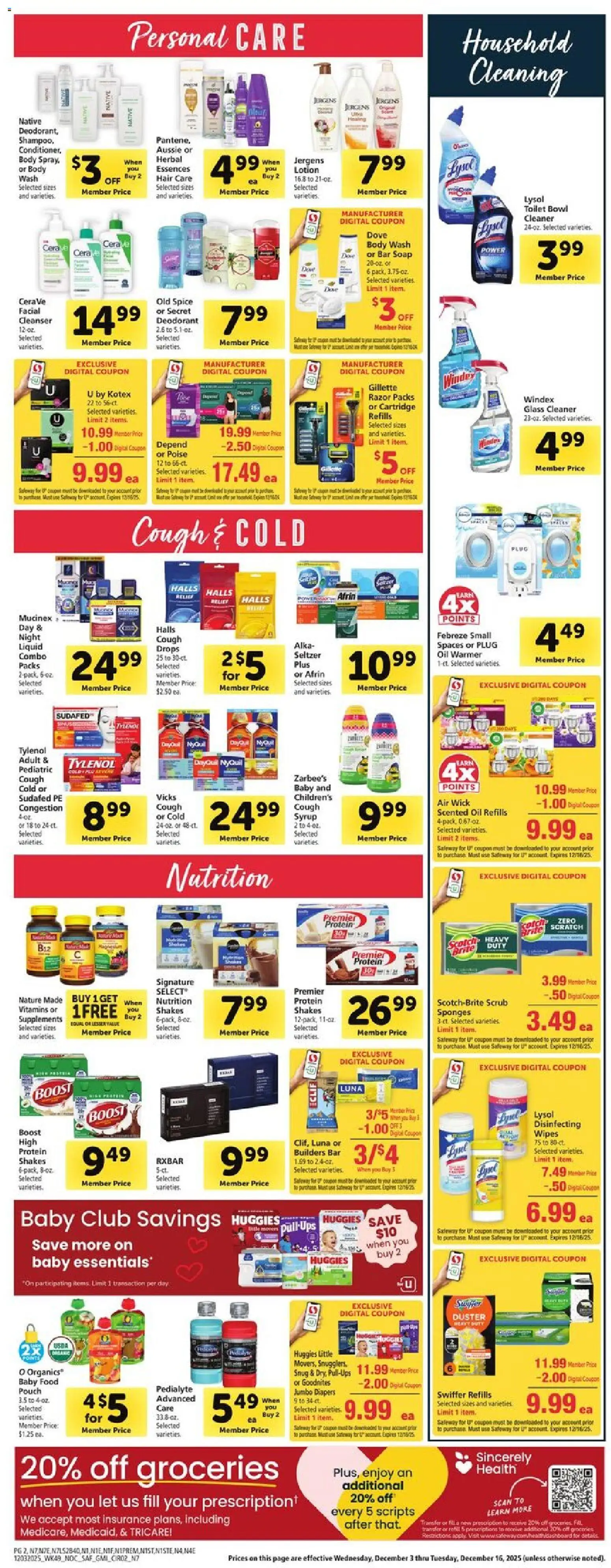 safeway - Safeway Weekly Ad - 12/03 - 12/09 2025 - page: 10