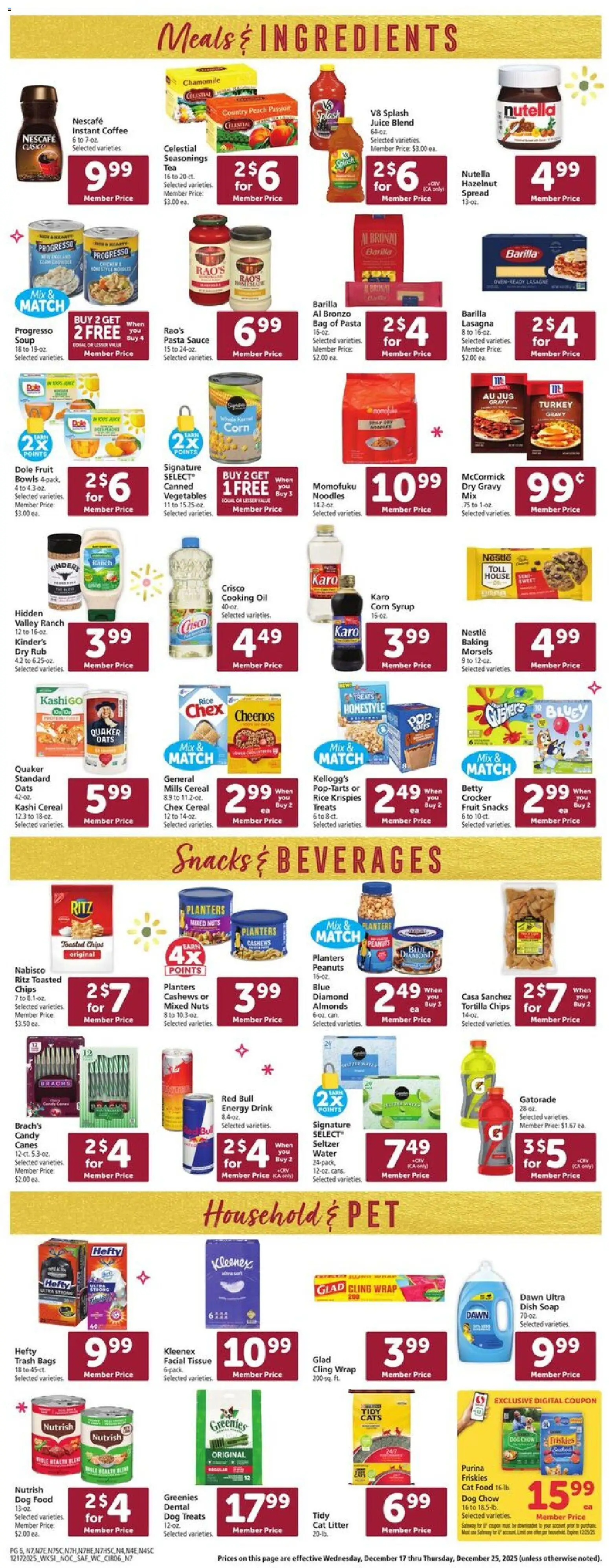 safeway - Safeway Weekly Ad - 12/17 - 12/25 2025 - page: 8
