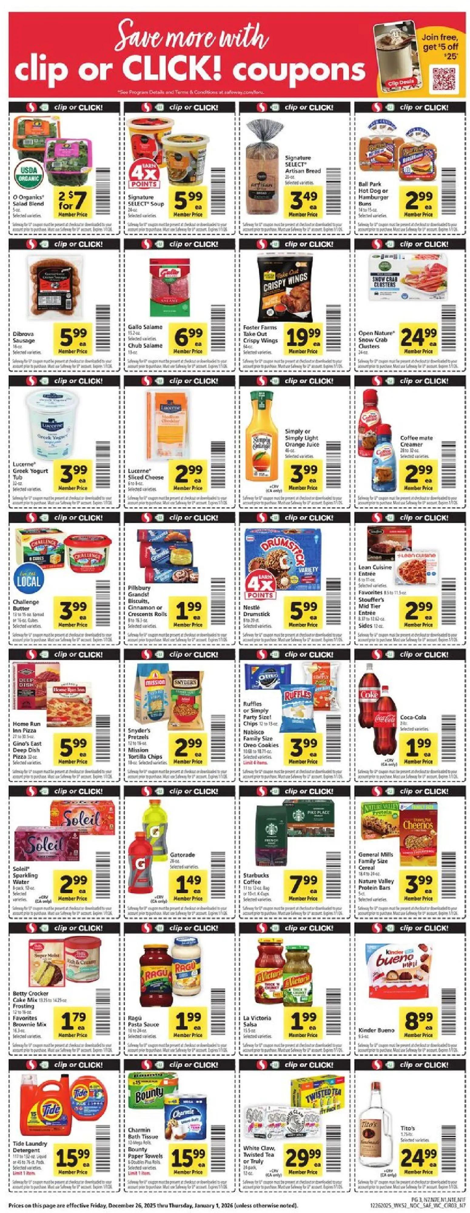 safeway - Safeway Weekly Ad - 12/26/2025 - 01/01/2026 2025 - page: 3